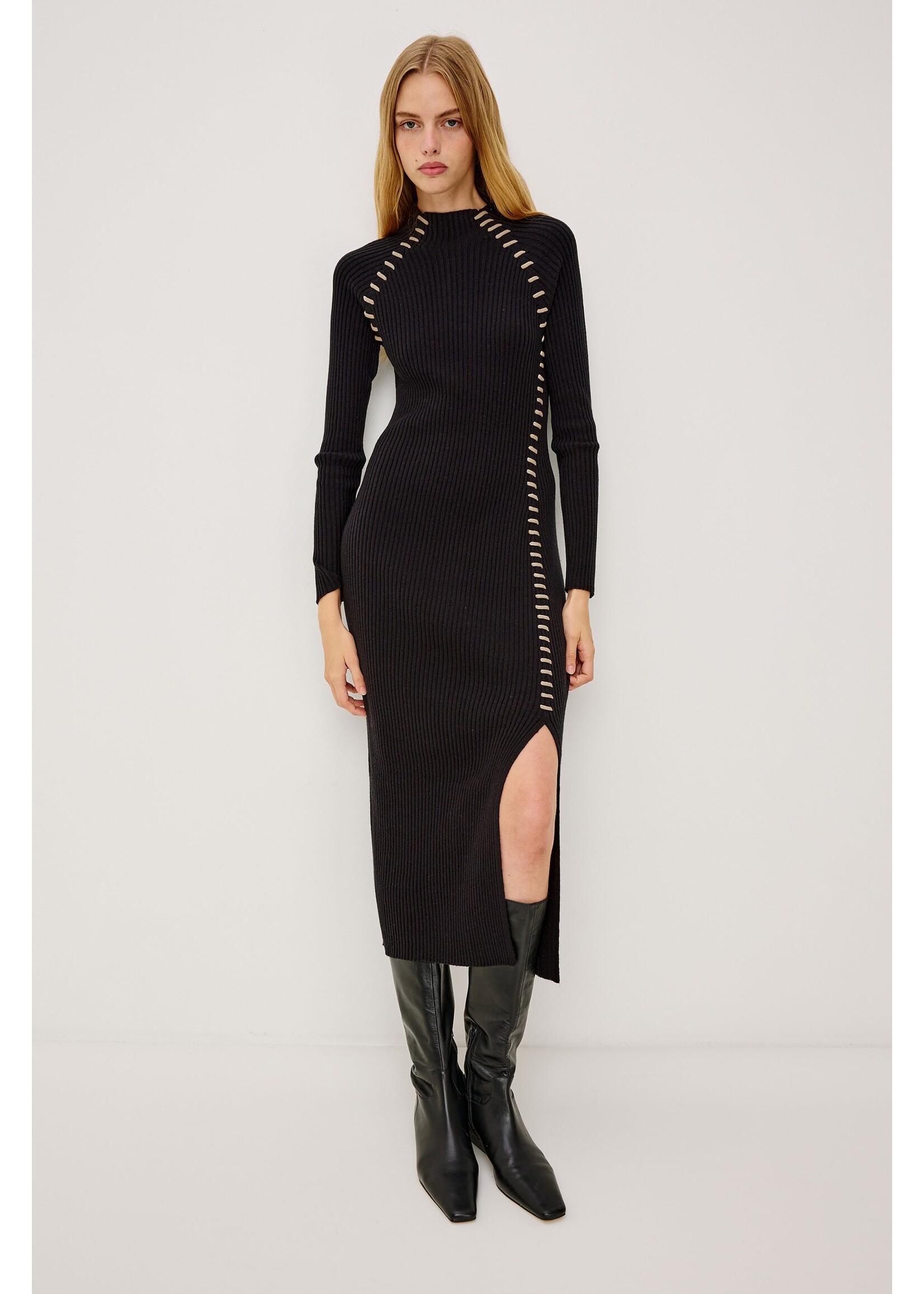 Rails Rails Imara Dress - Black Stitch