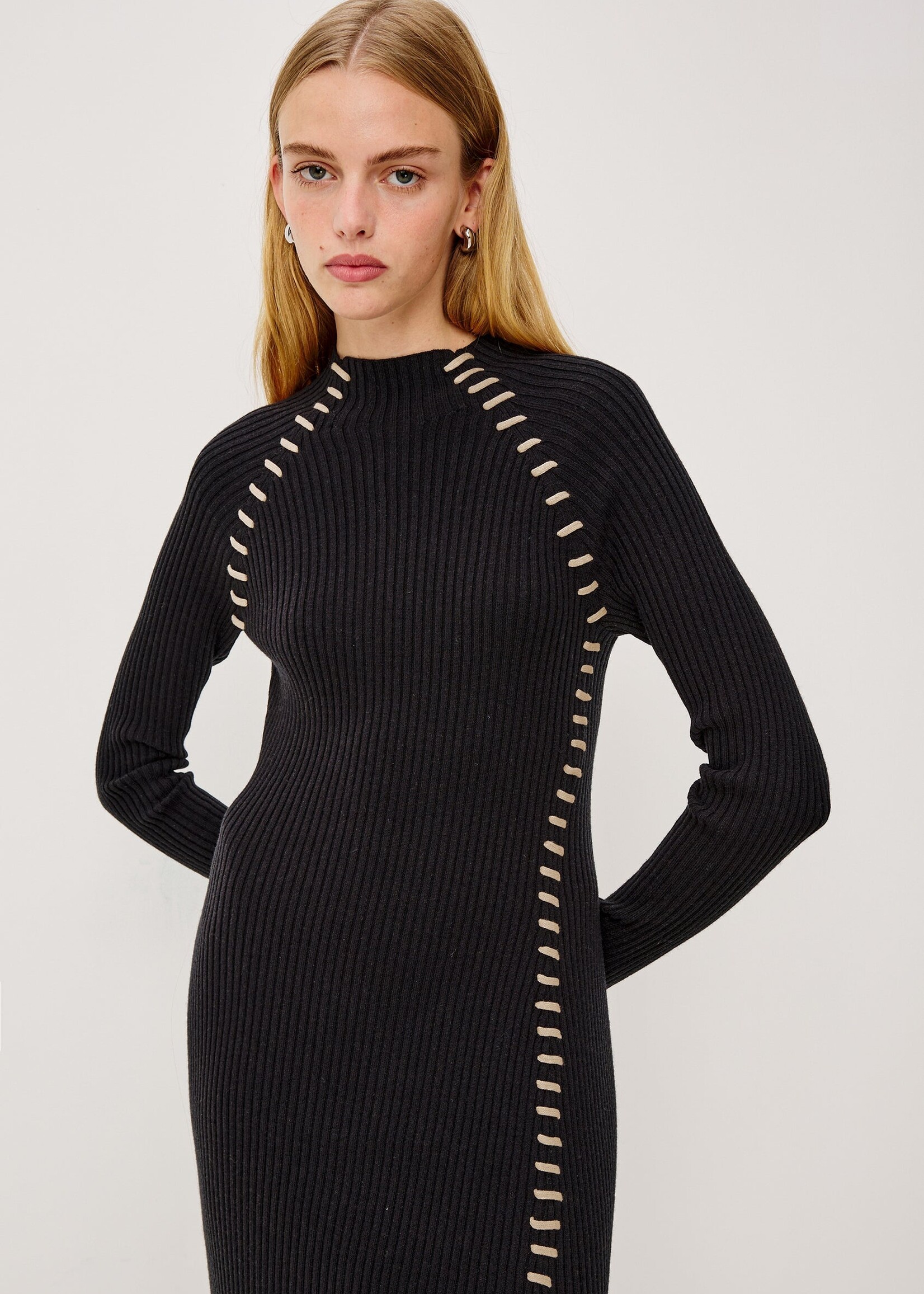 Rails Rails Imara Dress - Black Stitch
