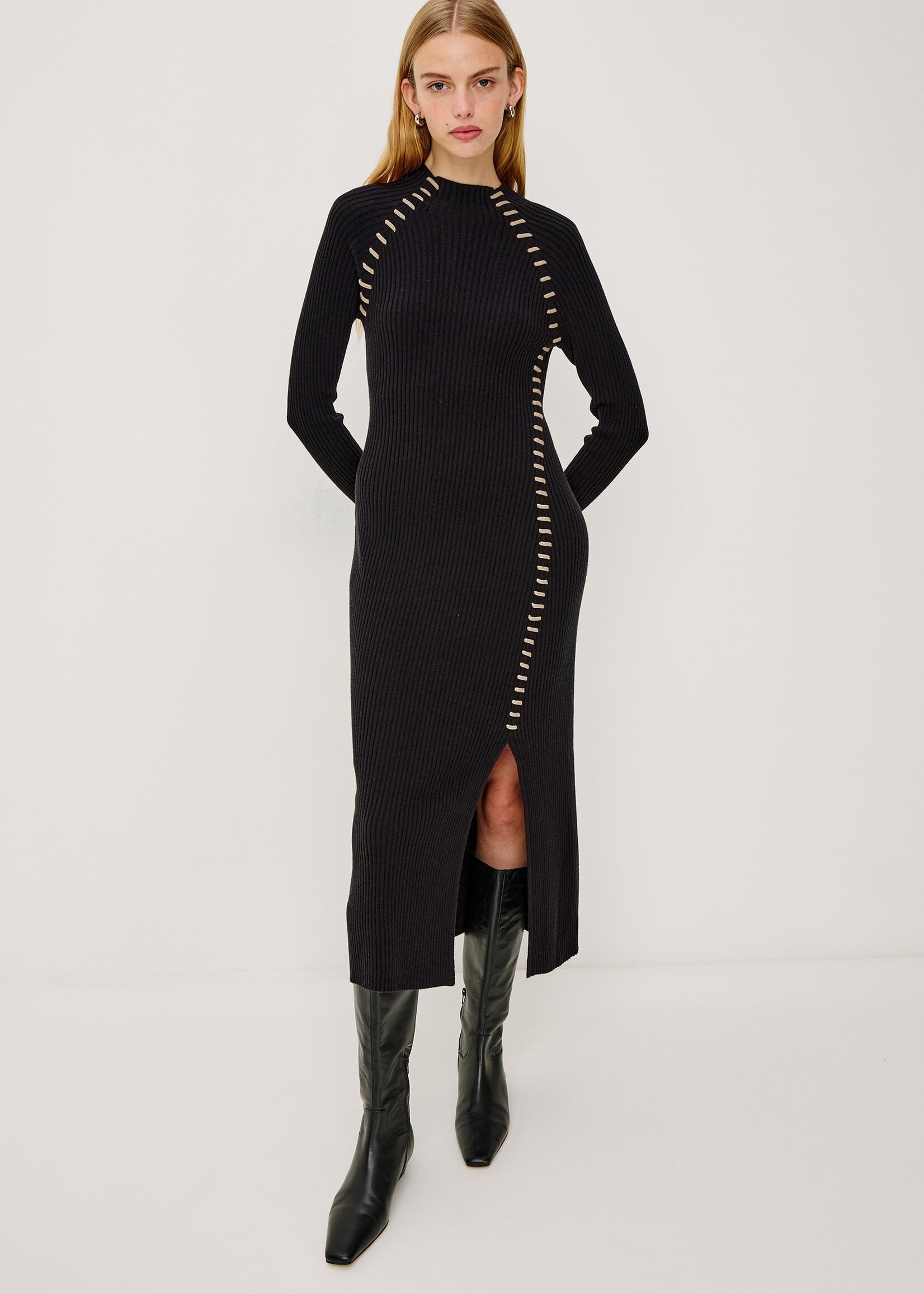 Rails Rails Imara Dress - Black Stitch