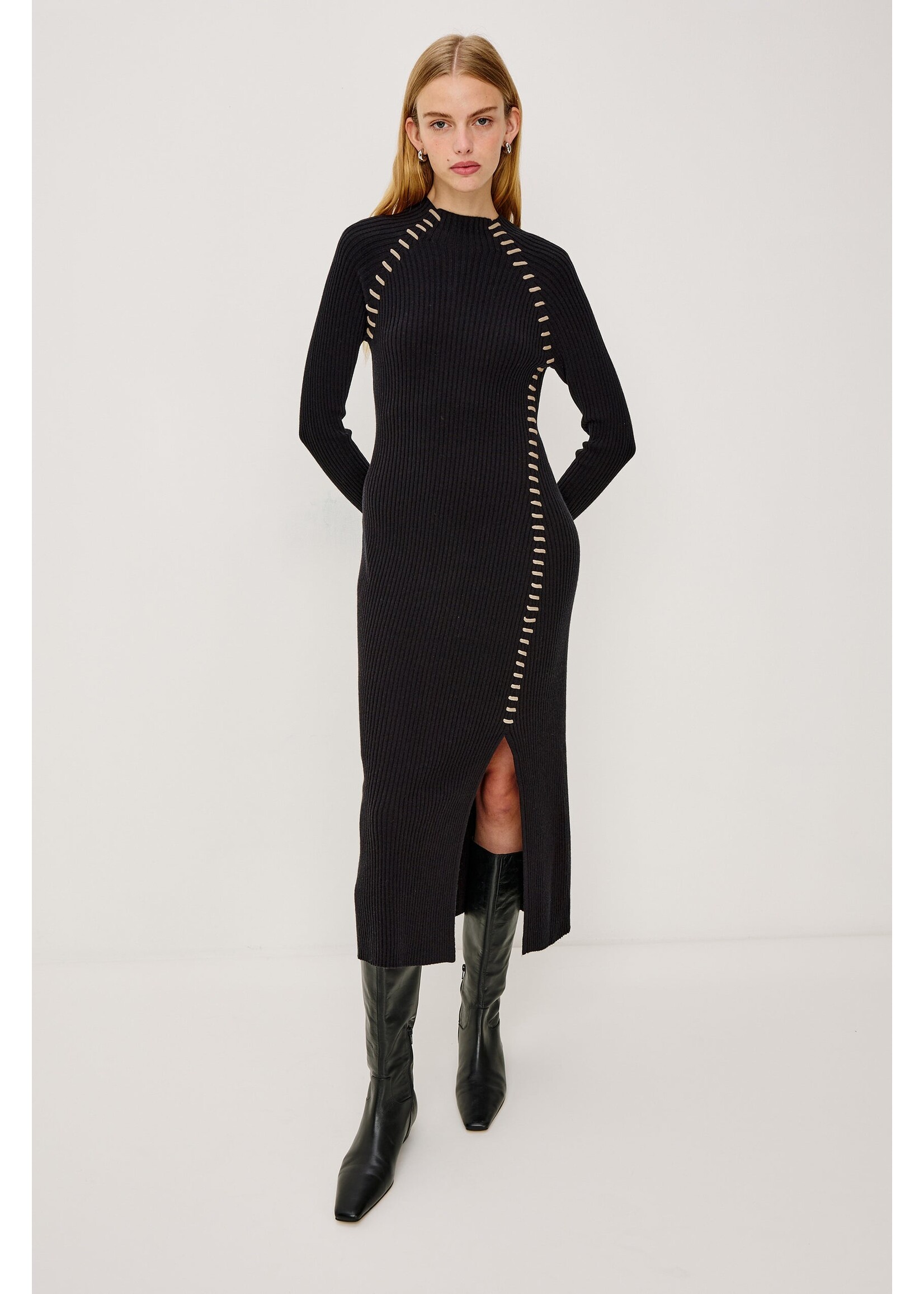 Rails Rails Imara Dress - Black Stitch
