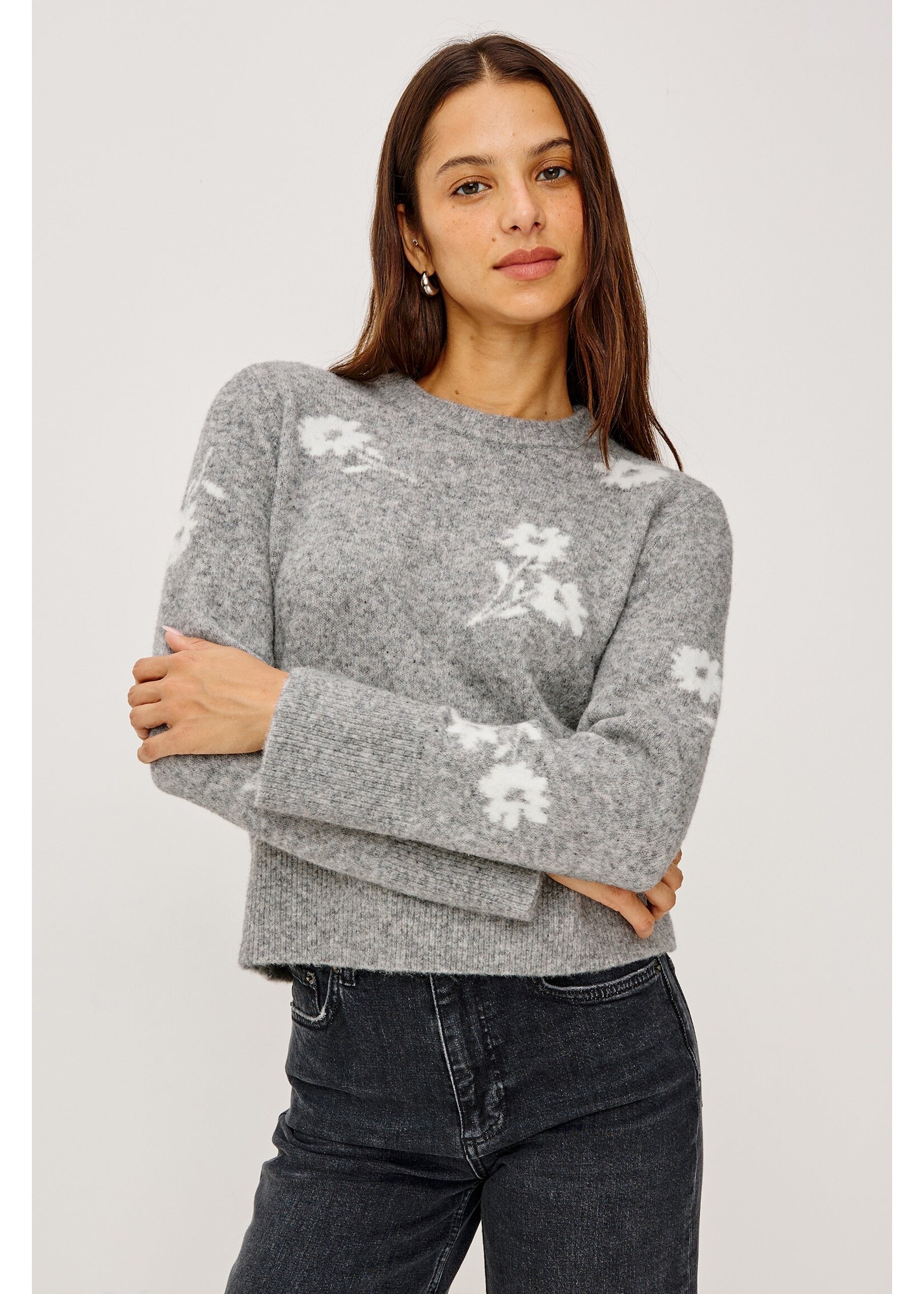 Rails Rails Pull Anise - Heather Floral
