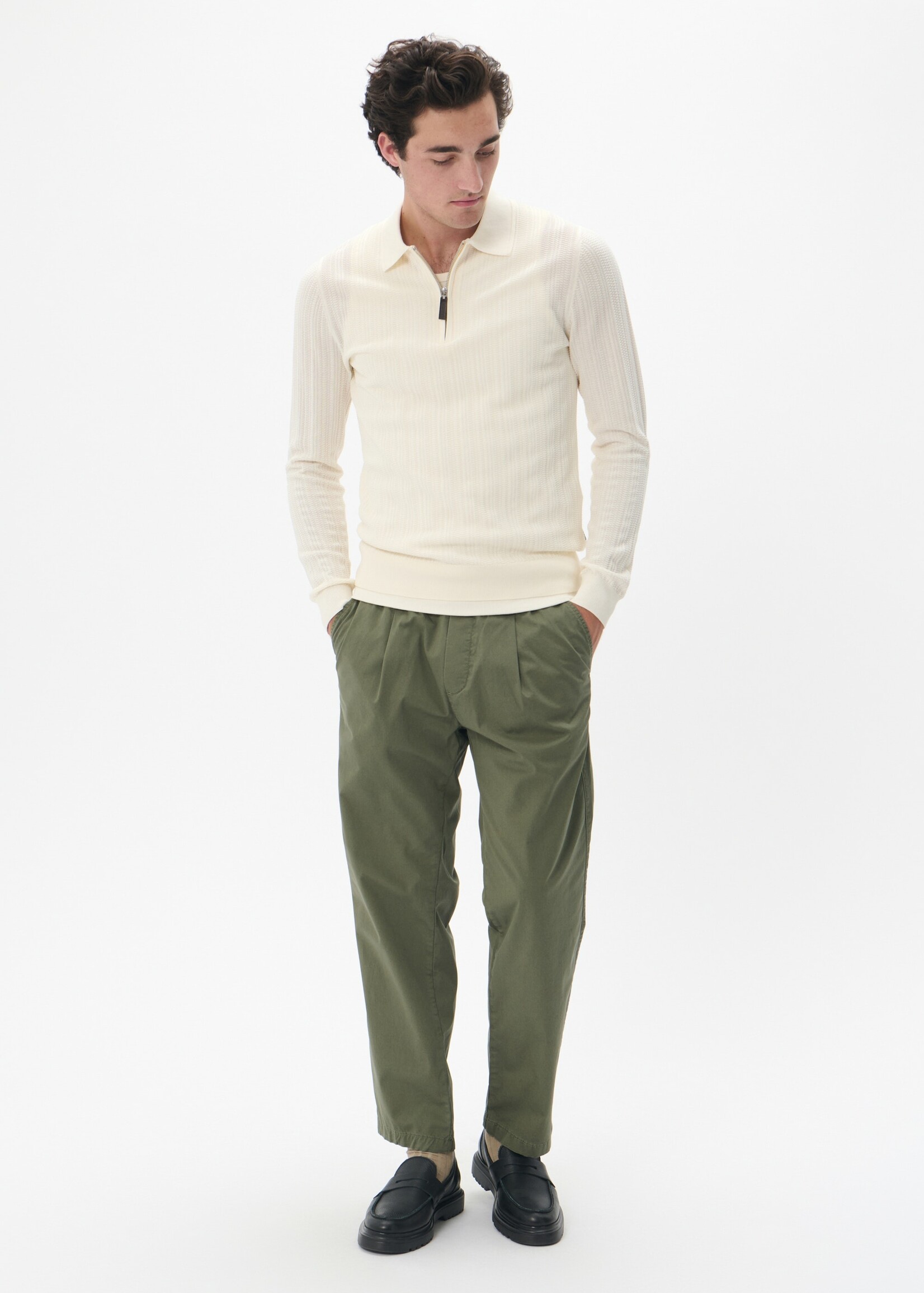 Matinique Matinique Klint Pullover - Vanilla Ice