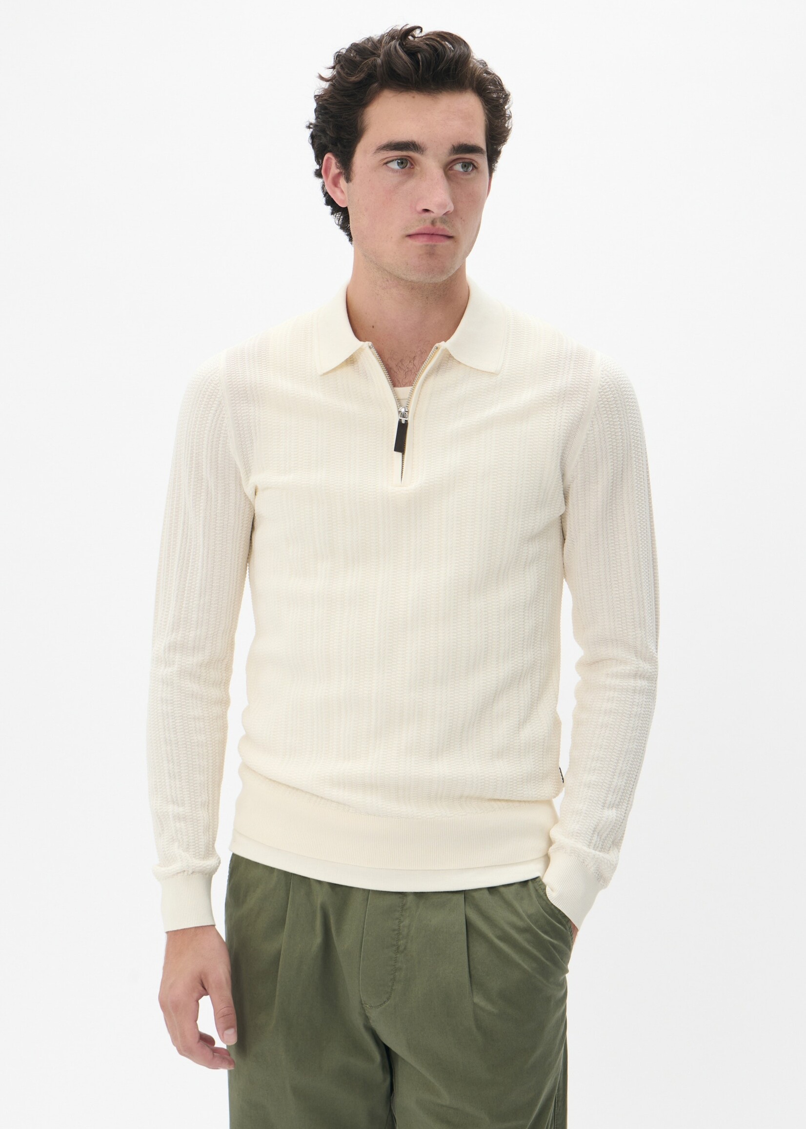 Matinique Matinique Klint Pullover - Vanilla Ice