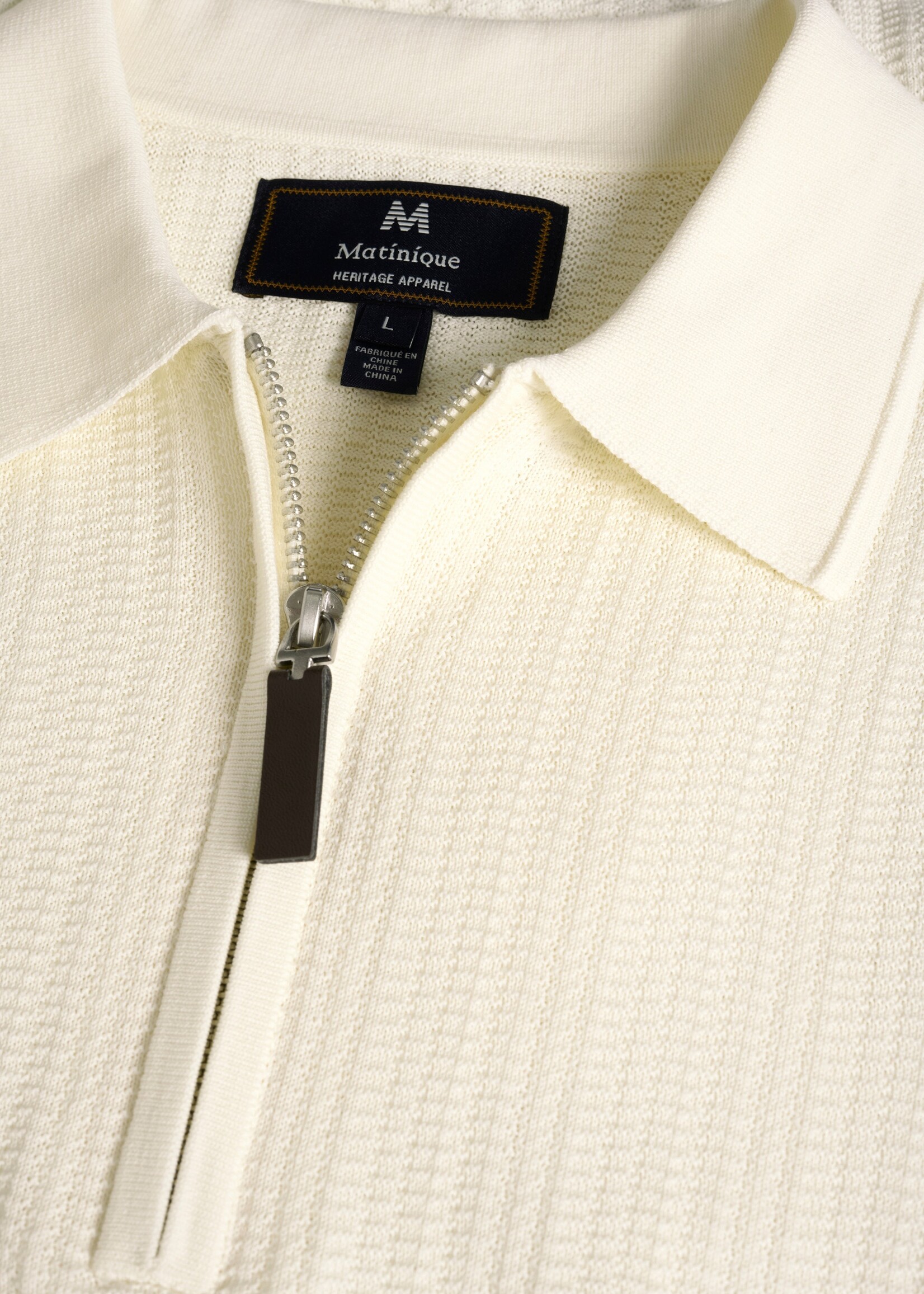 Matinique Matinique Klint Pullover - Vanilla Ice