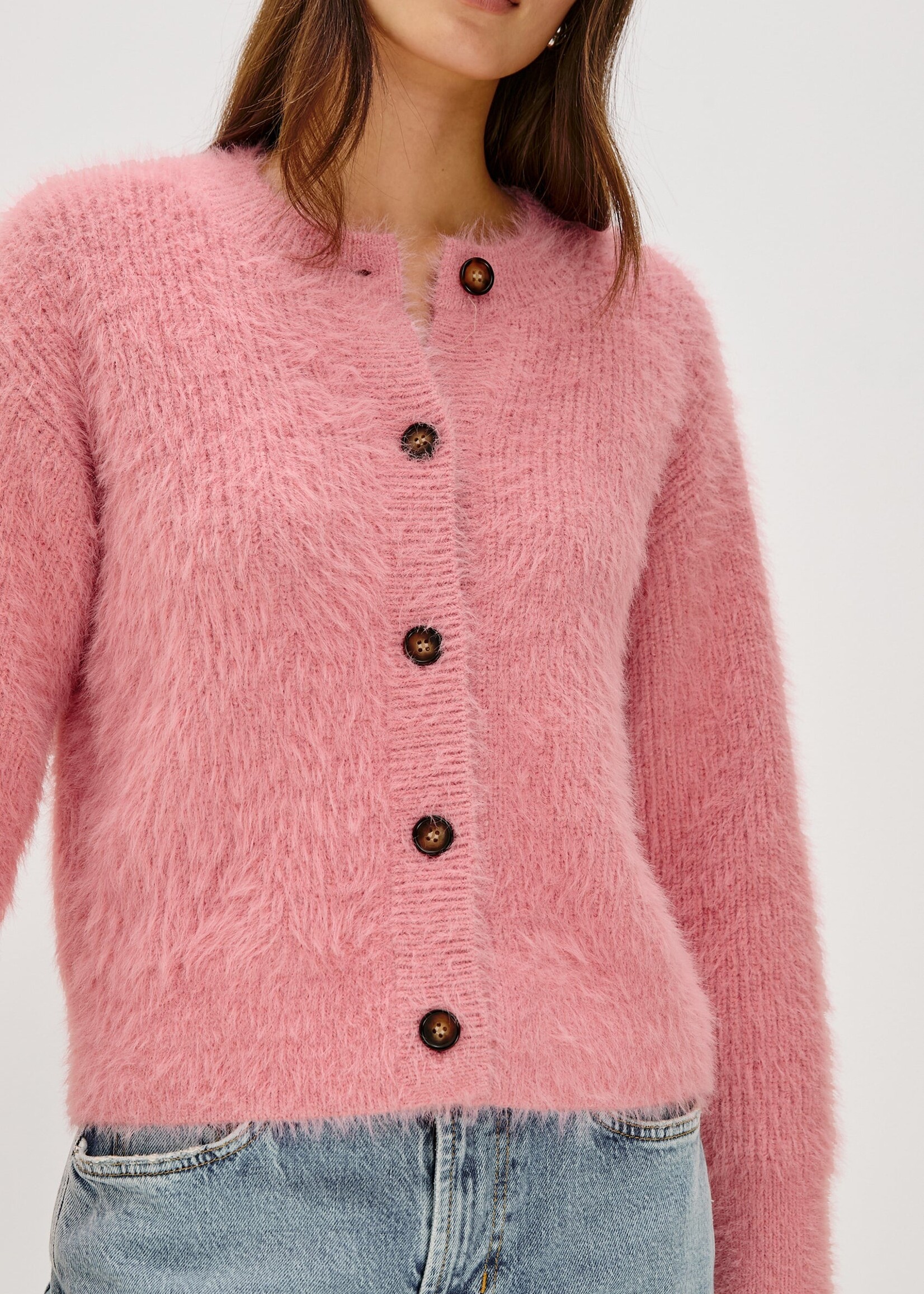 Rails Rails Melo Cardigan - Heather Pink