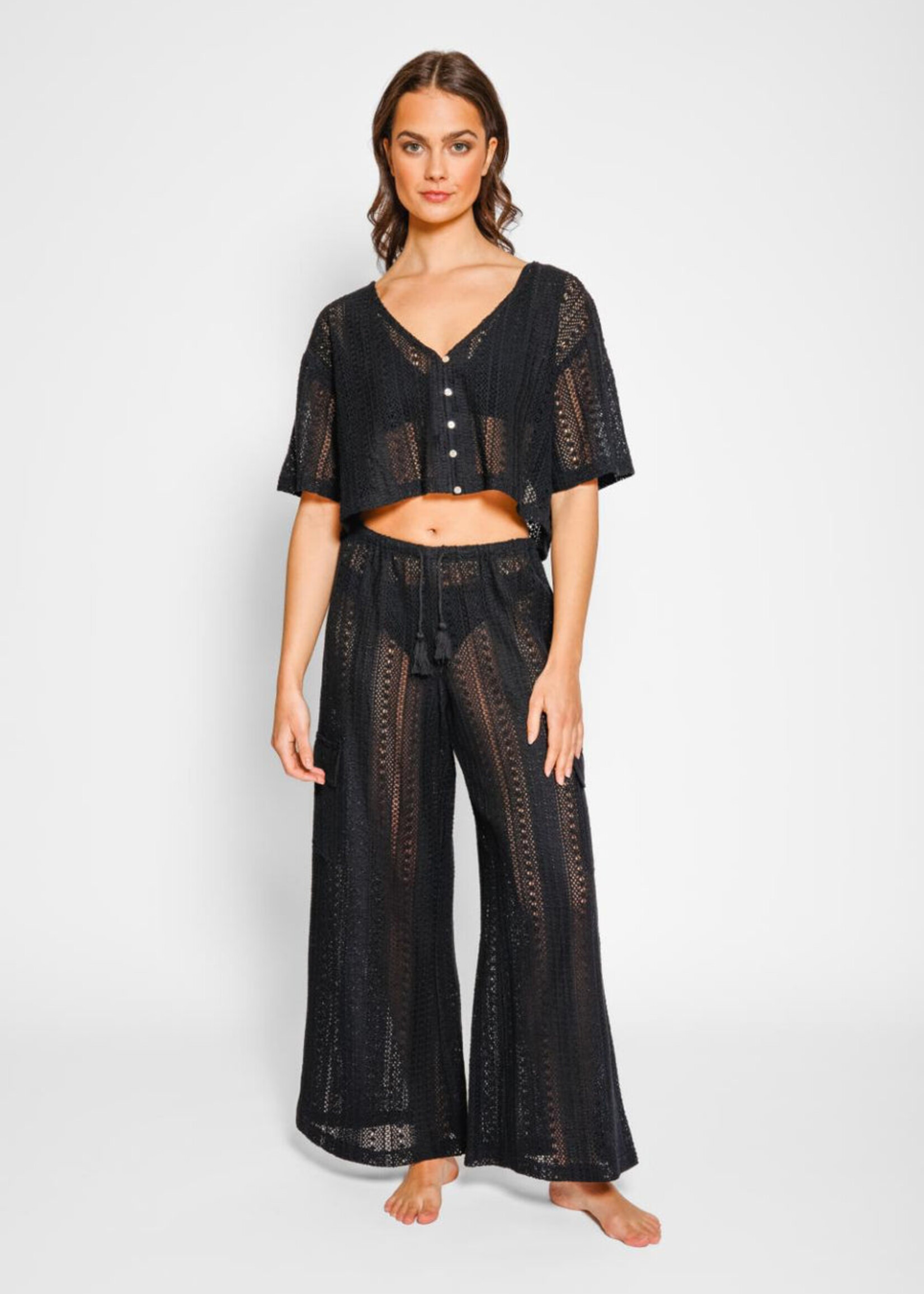 Koy Resort Koy Resort Amalfi Cargo Pants - Black