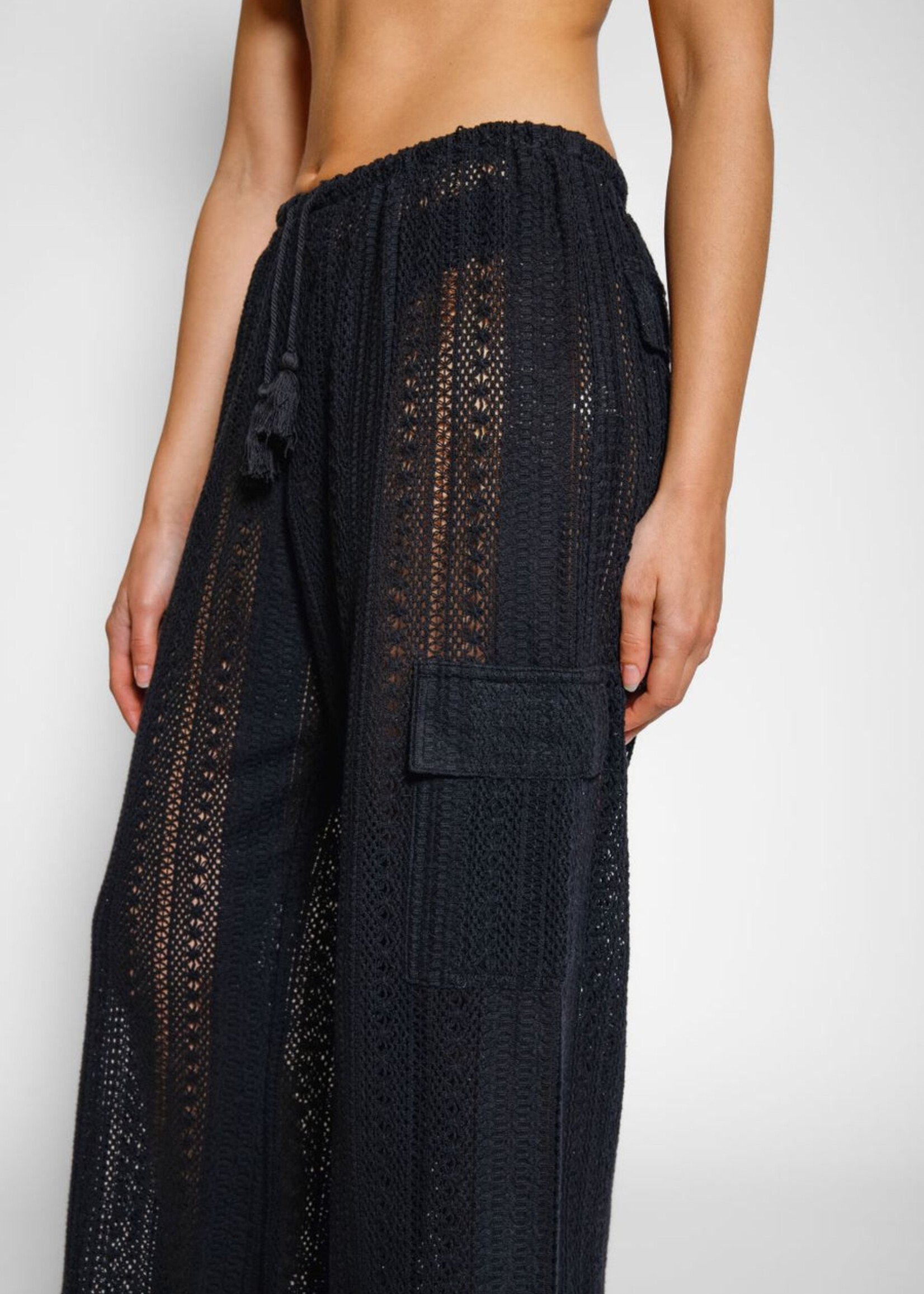 Koy Resort Koy Resort Pantalon Cargo Amalfi - Noir