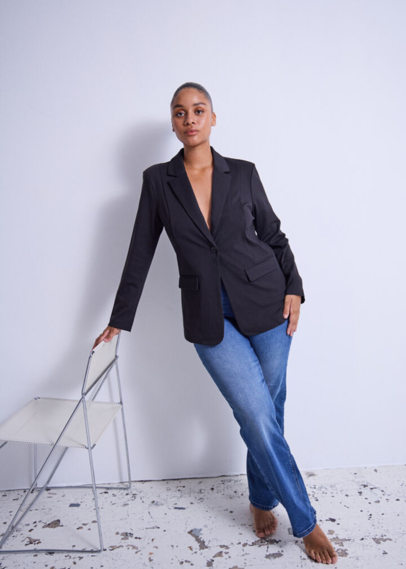 ICHI ICHI Blazer Oversize IHKate Sus - Noir