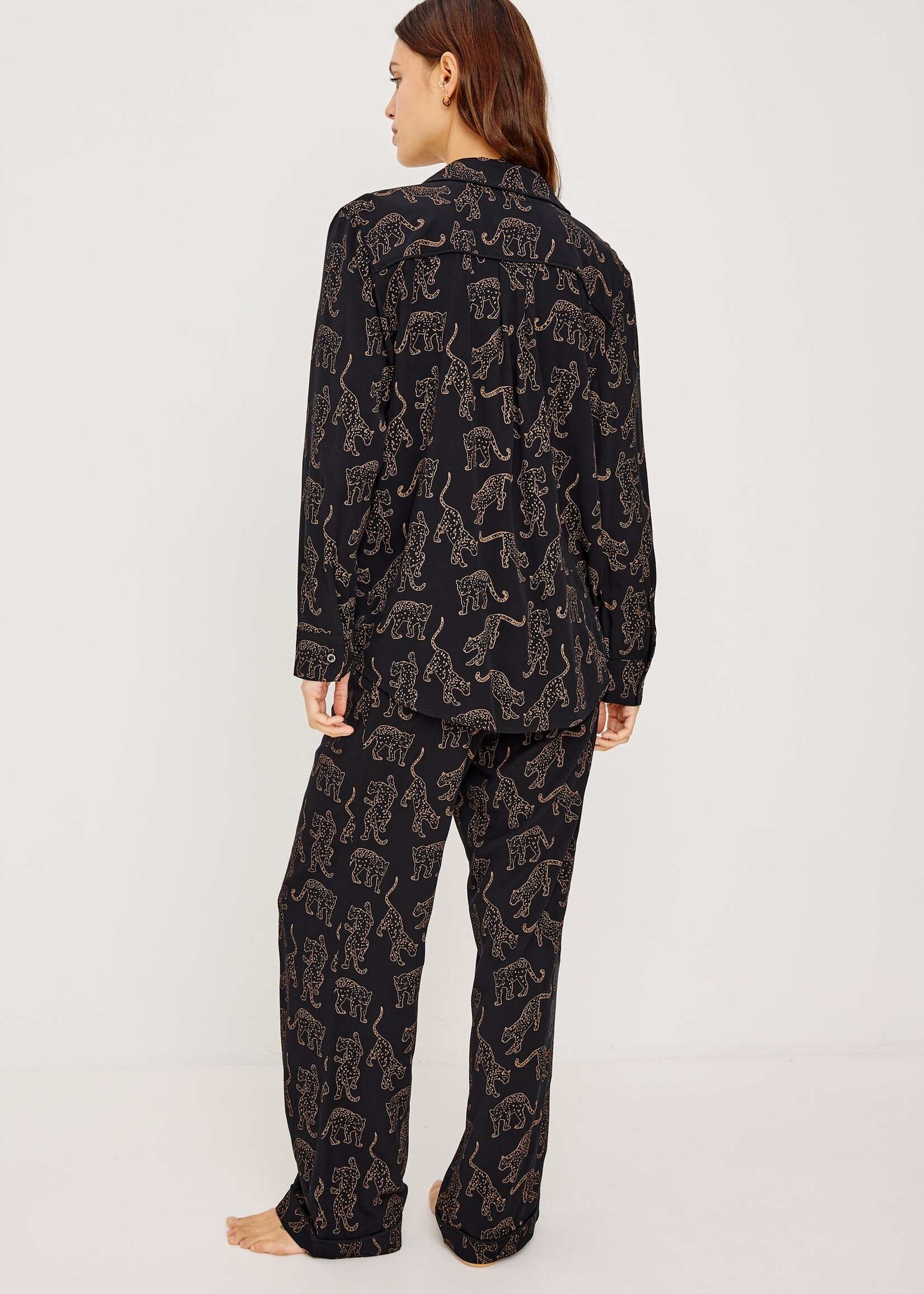 Rails Rails Ensemble De Pyjama Varra - Tan Jaguars