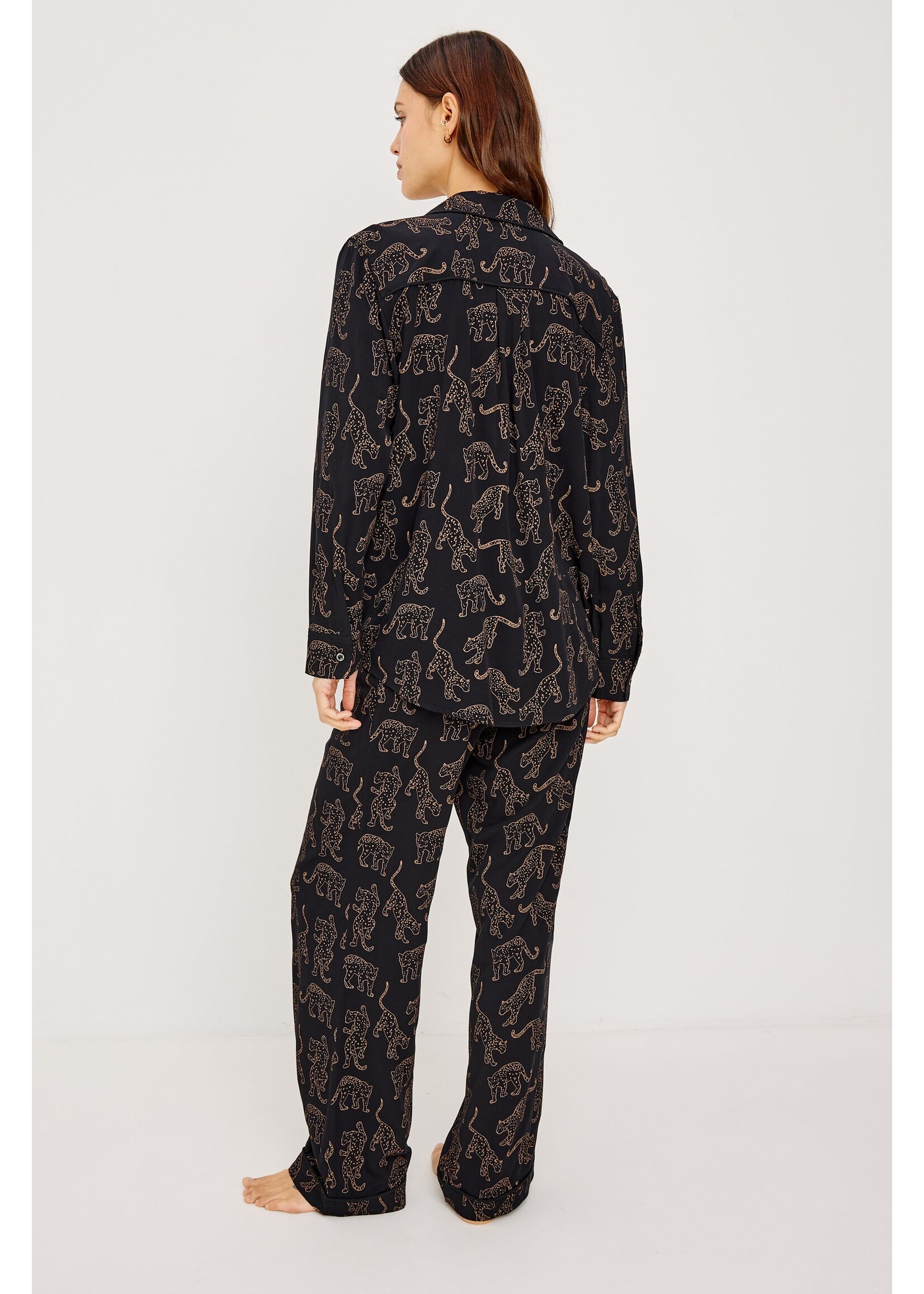 Rails Rails Ensemble De Pyjama Varra - Tan Jaguars
