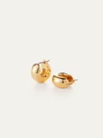 Jenny Bird Mini Tome Hoop Earrings - Gold
