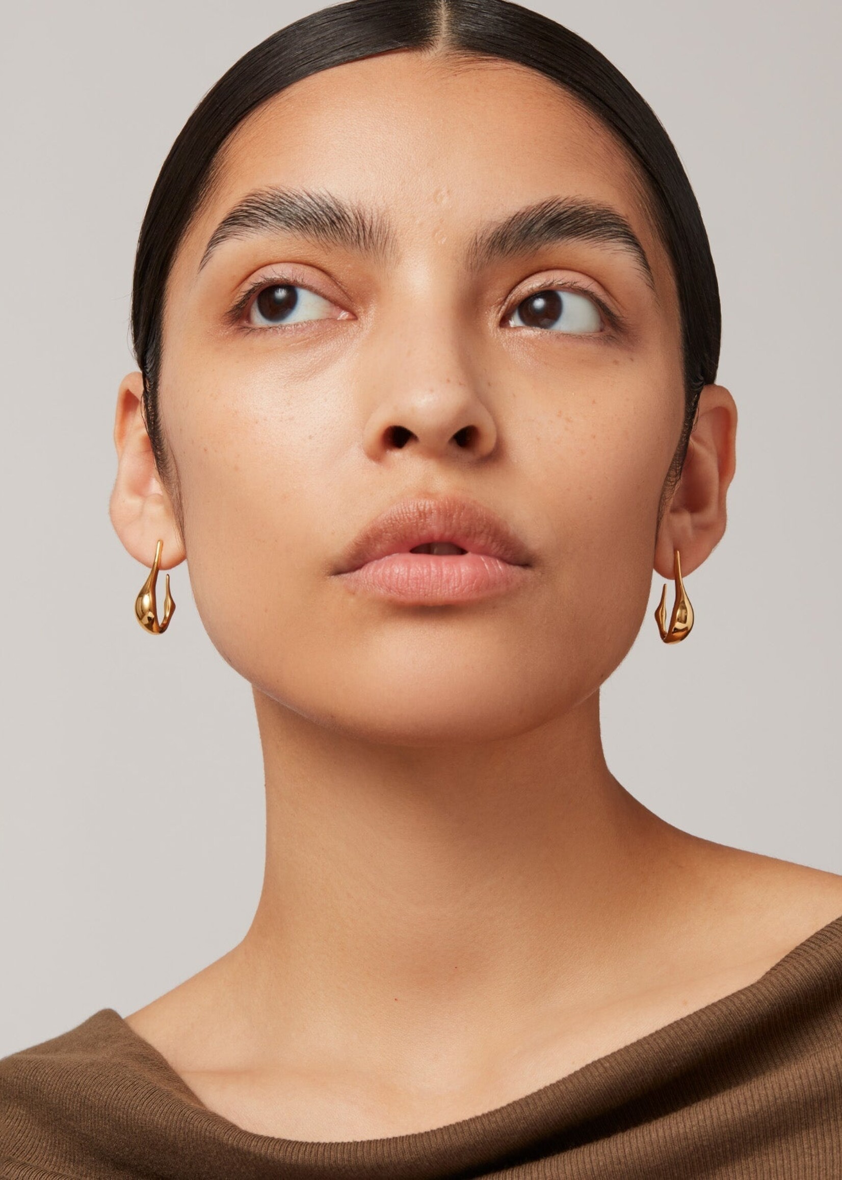 Jenny Bird Colette Hoops (Small) - Silver