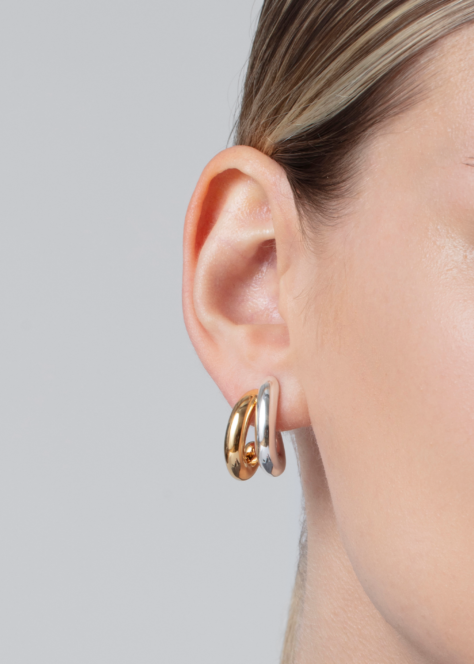 Jenny Bird Florence Earrings - Two-Tone