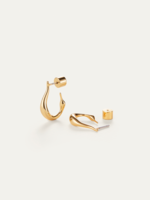 Jenny Bird Mini Colette Hoops - Gold
