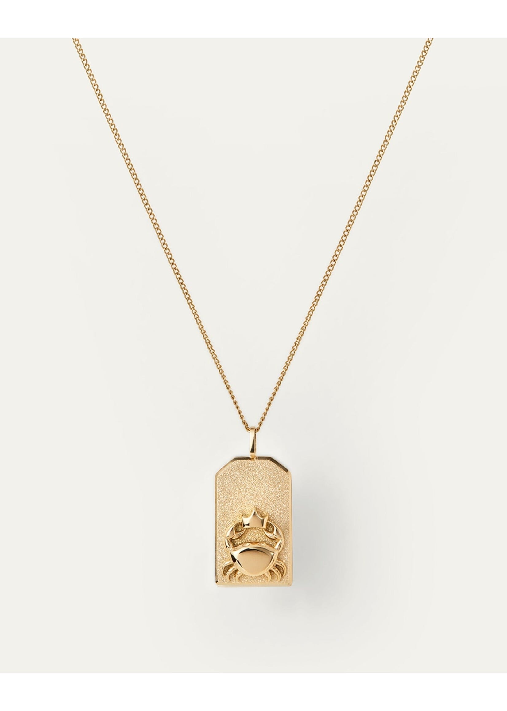 Jenny Bird Collier Pendentif Zodiaque (Cancer) - Or