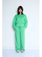 ICHI ICHI IHKate Neon Trousers - Kelly Green