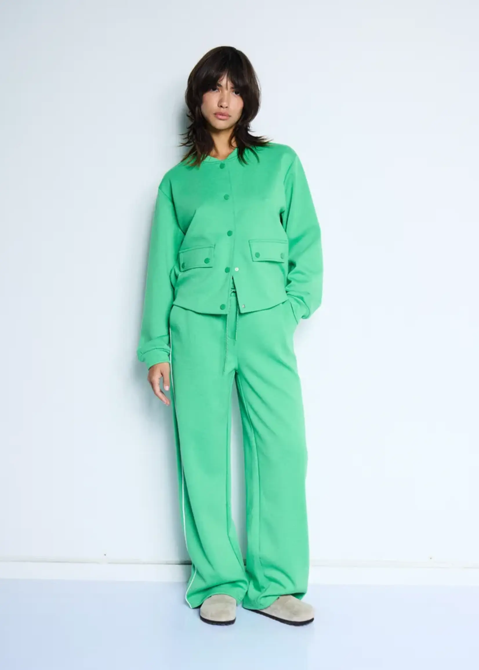 ICHI ICHI Pantalon Néon IHKate - Kelly Green