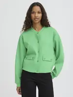 ICHI ICHI IHKate Neon Jacket - Kelly Green