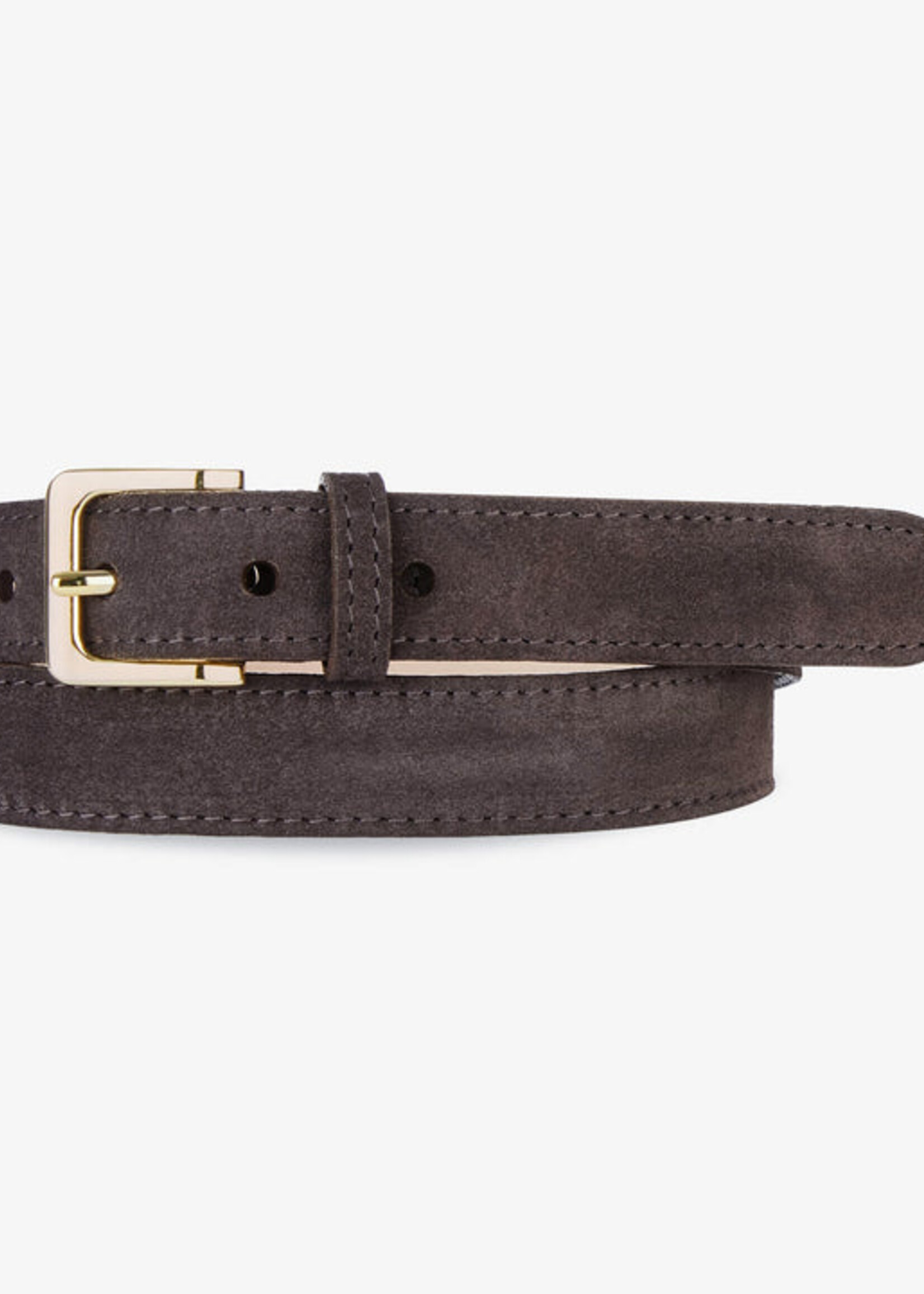 Brave Ceinture Millie En Daim - Super Brown