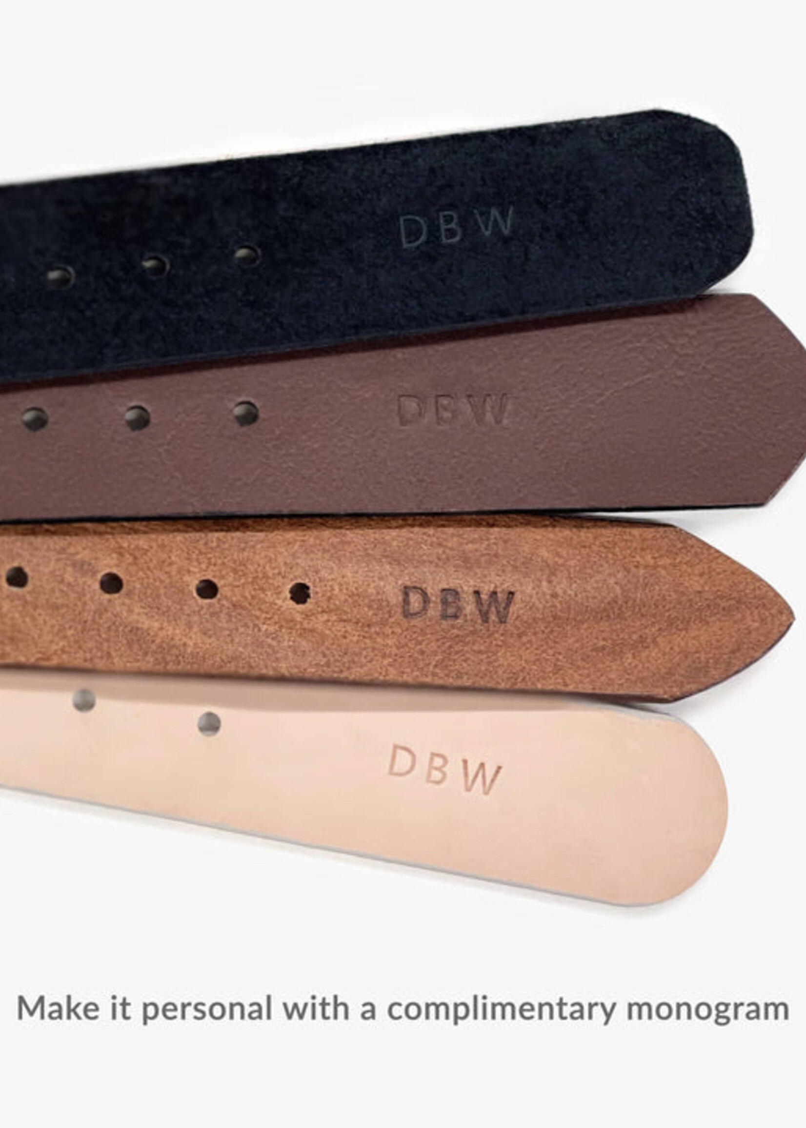 Brave Millie Pebbled Belt - Chestnut