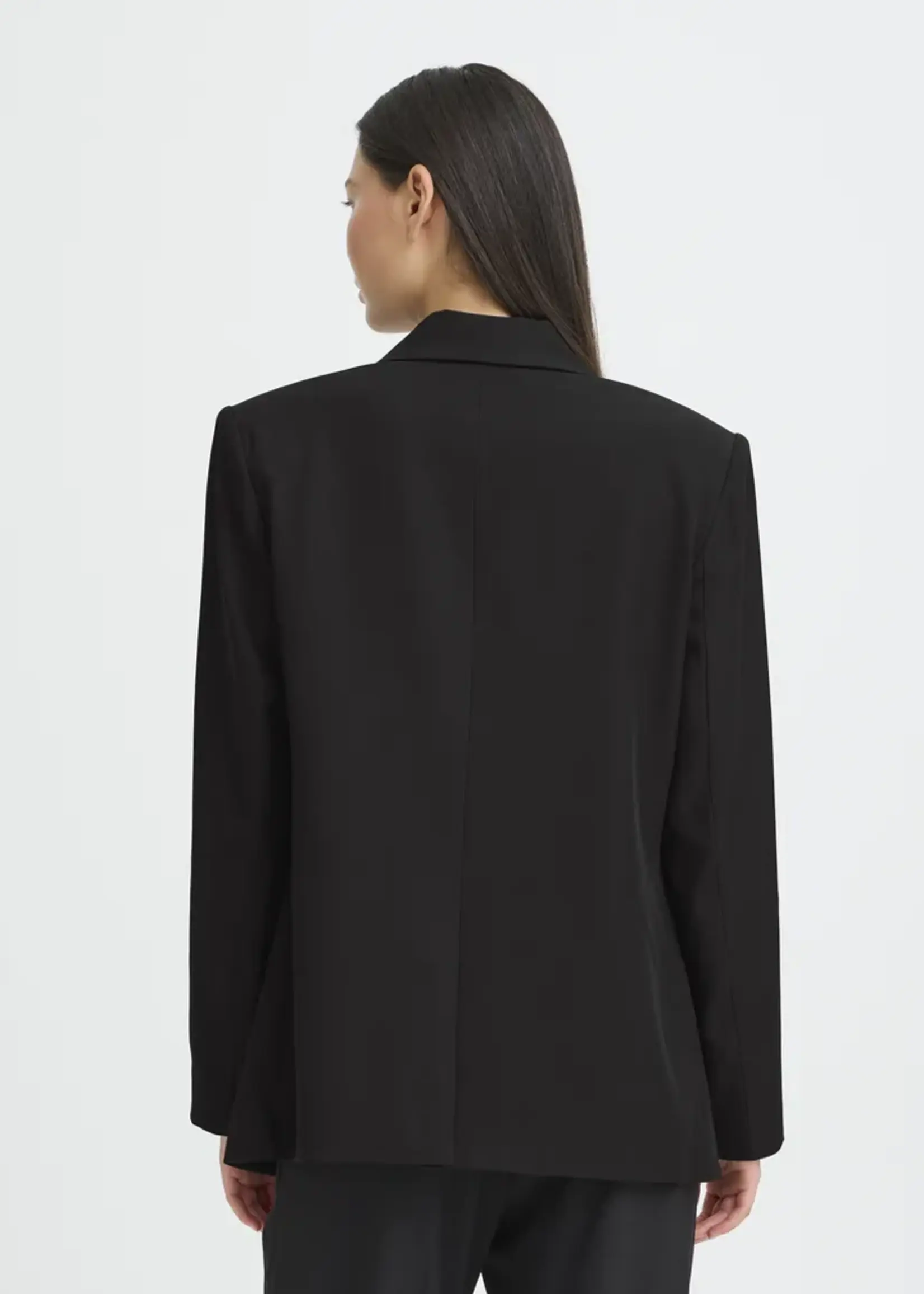 ICHI ICHI Blazer Long IHFava - Noir