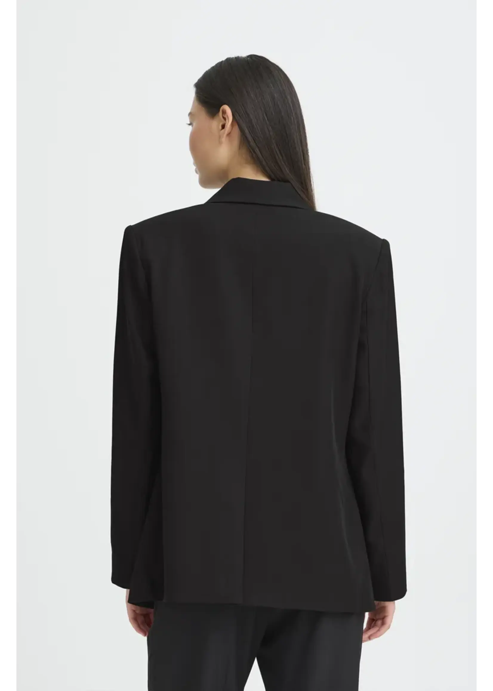 ICHI ICHI Blazer Long IHFava - Noir