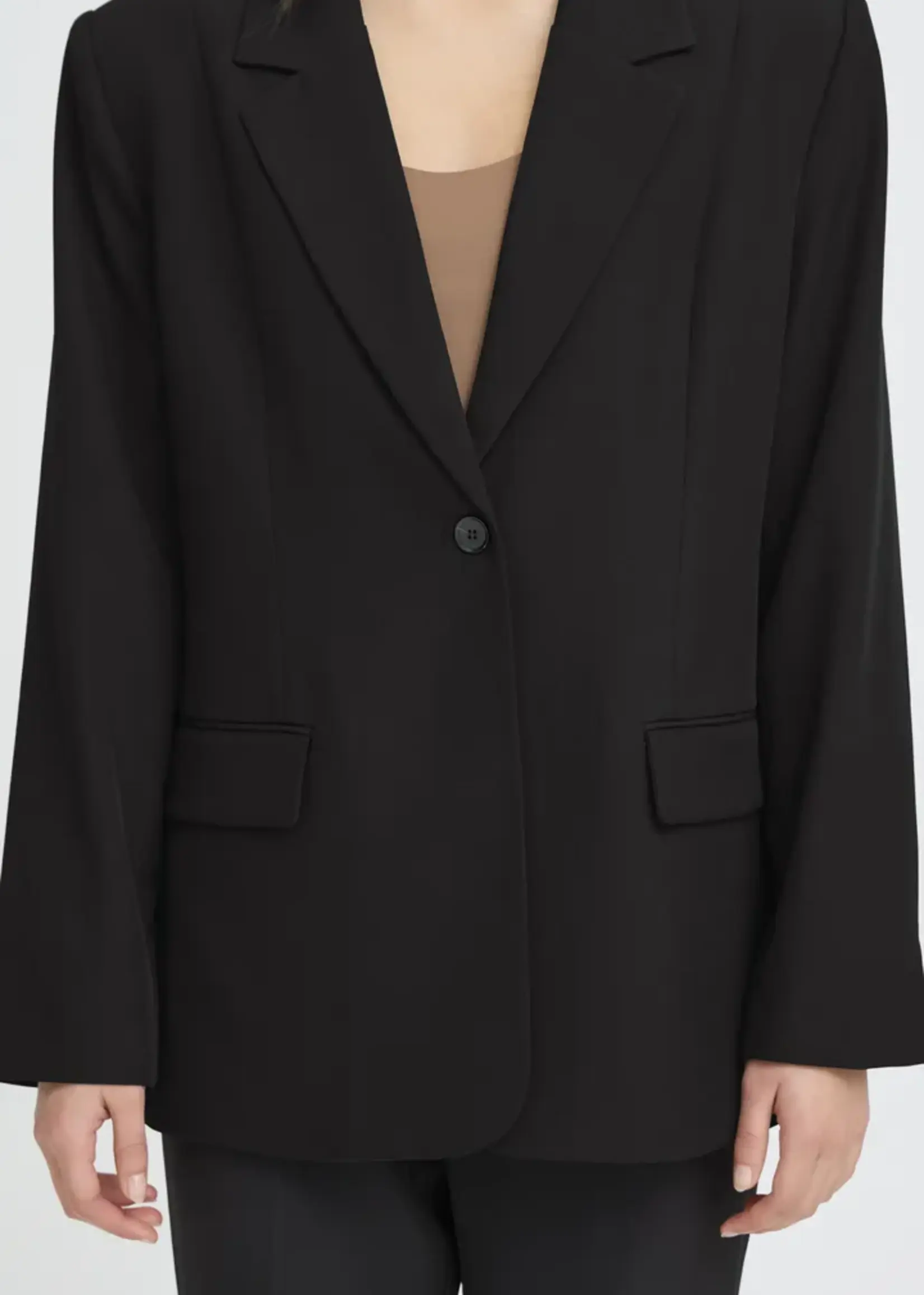 ICHI ICHI IHFava Long Blazer - Black