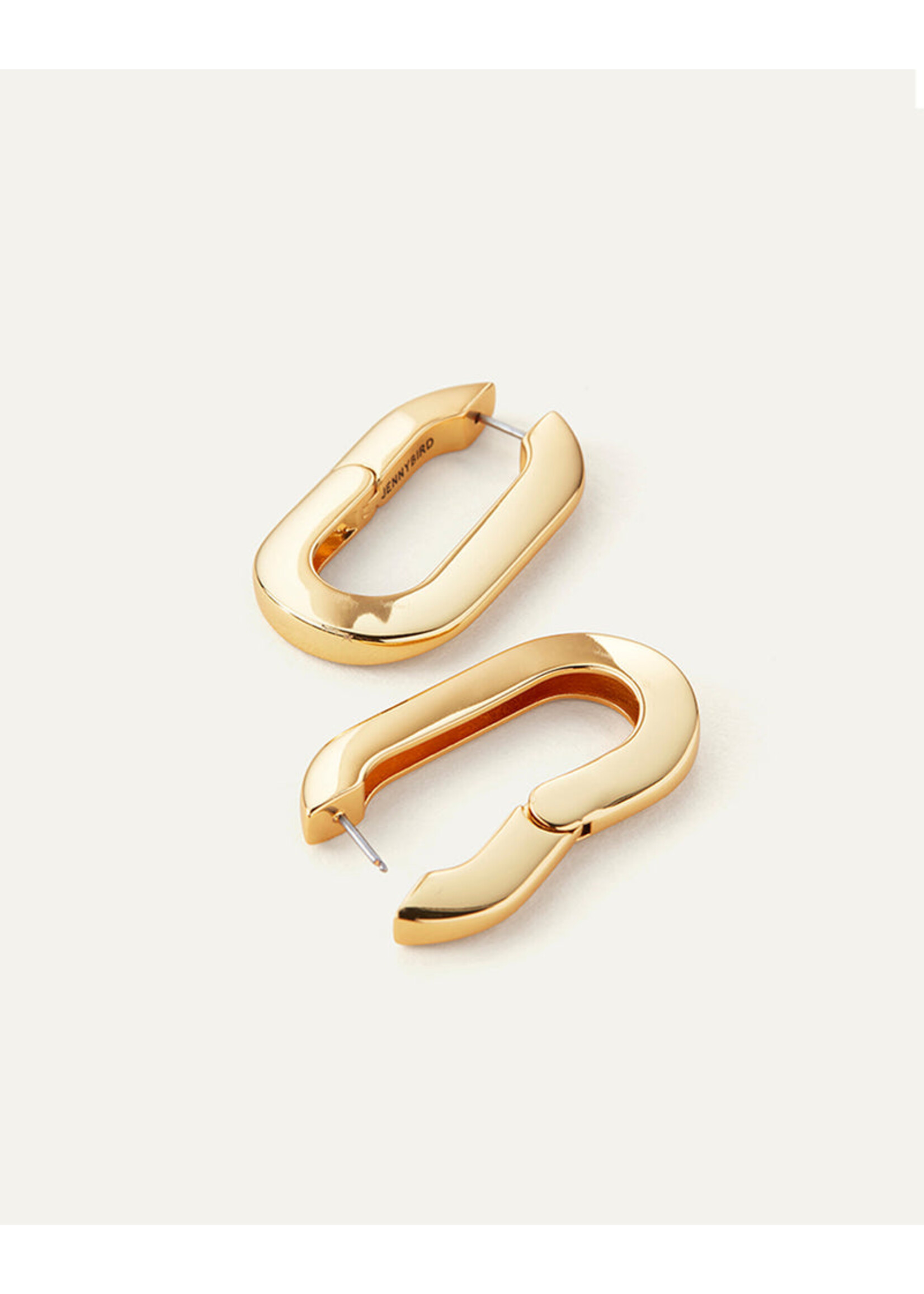 Jenny Bird Mega U-Link Earrings - Gold