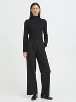 ICHI ICHI Pantalon Large IHFava - Noir