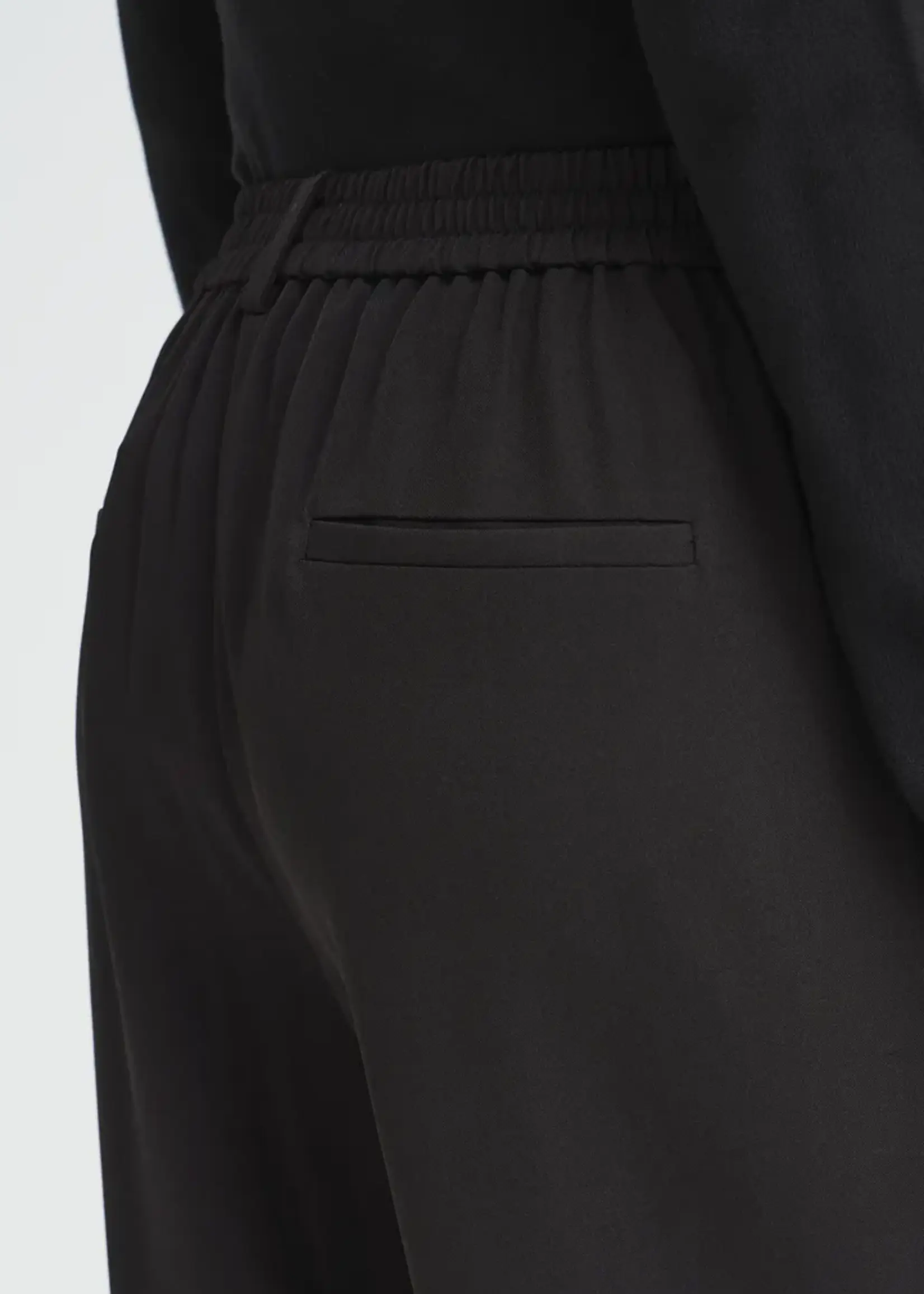 ICHI ICHI IHFava Wide Trousers - Black