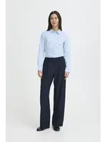 ICHI ICHI Pantalon Large IHFava - Dark Navy