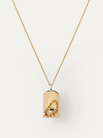 Jenny Bird Zodiac Pendant Necklace (Scorpio) - Gold