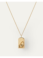 Jenny Bird Zodiac Pendant Necklace (Scorpio) - Gold