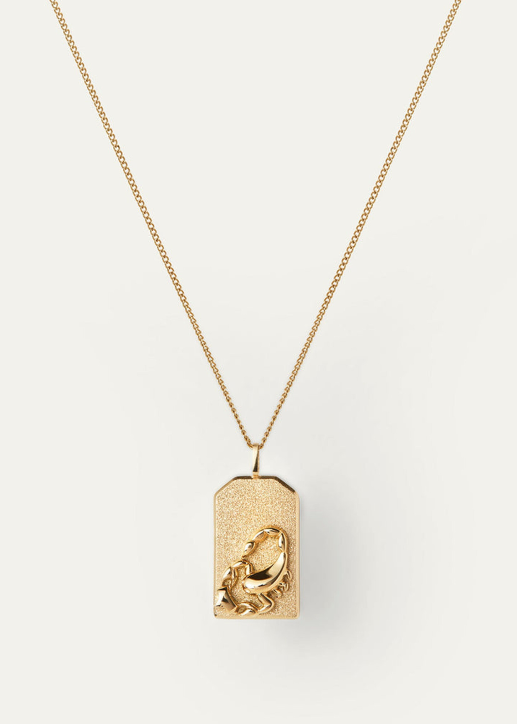 Jenny Bird Collier Pendentif Zodiaque (Scorpion) - Or