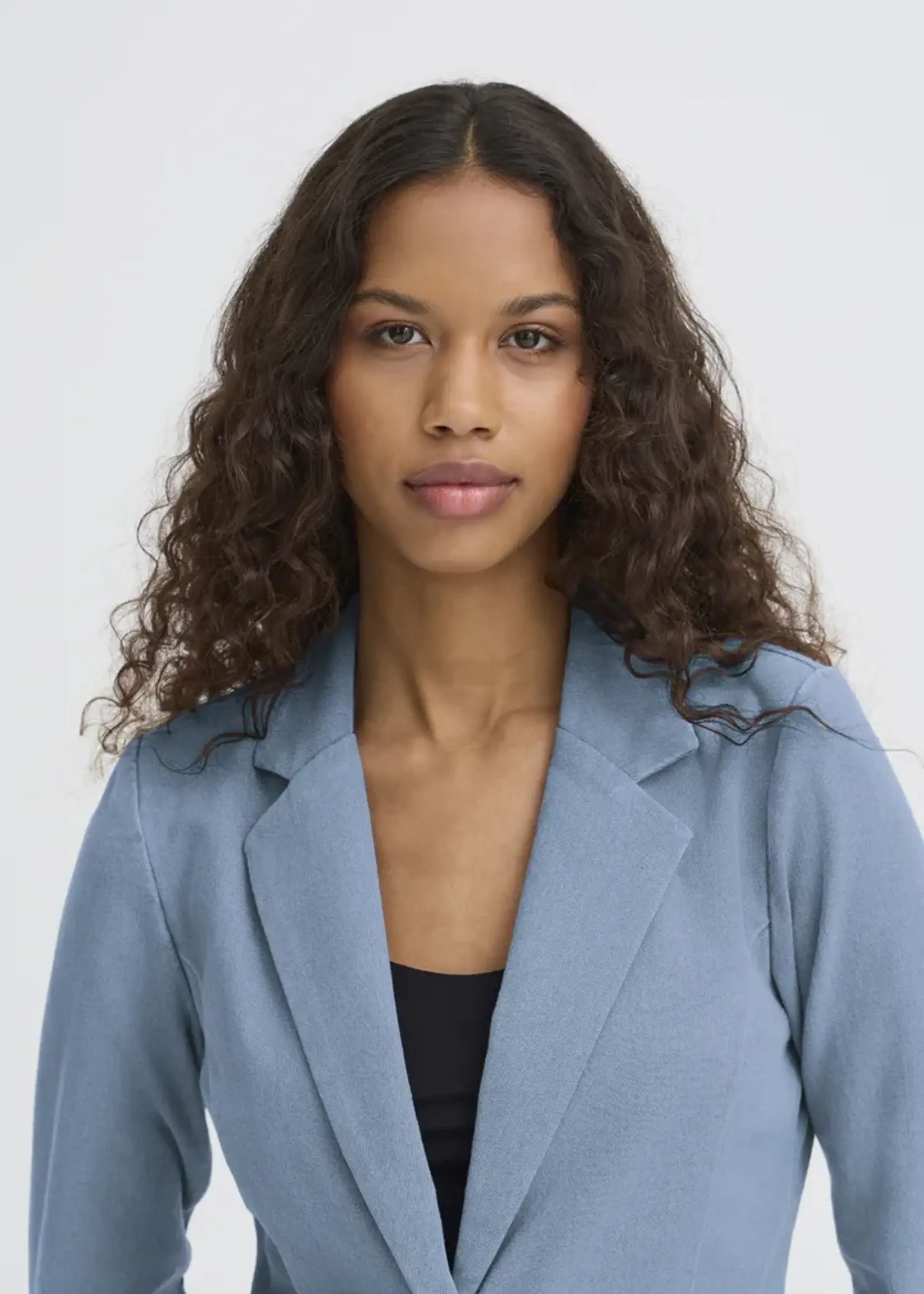 ICHI ICHI Blazer En Denim IHKate - Light Blue