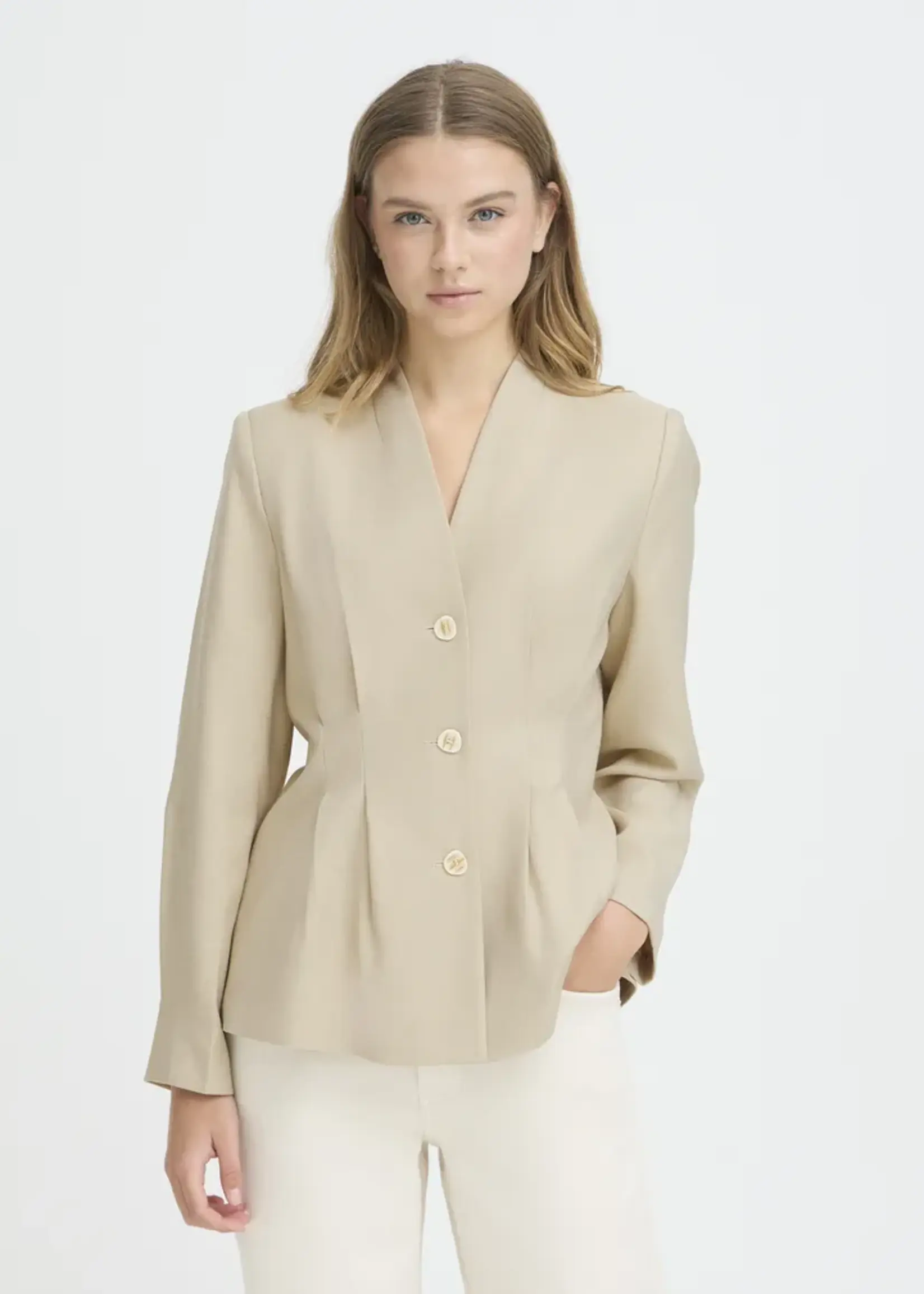 ICHI ICHI Blazer IHGivana - Eucalyptus