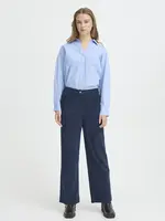 ICHI ICHI IHKate Corduroy Trousers - Total Eclipse