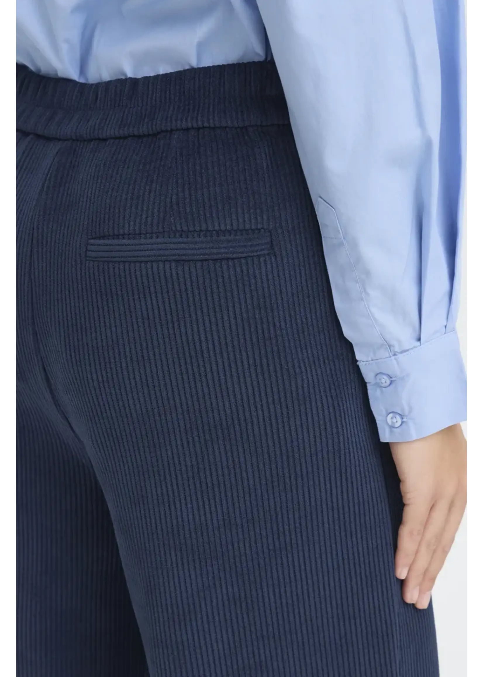 ICHI ICHI IHKate Corduroy Trousers - Total Eclipse