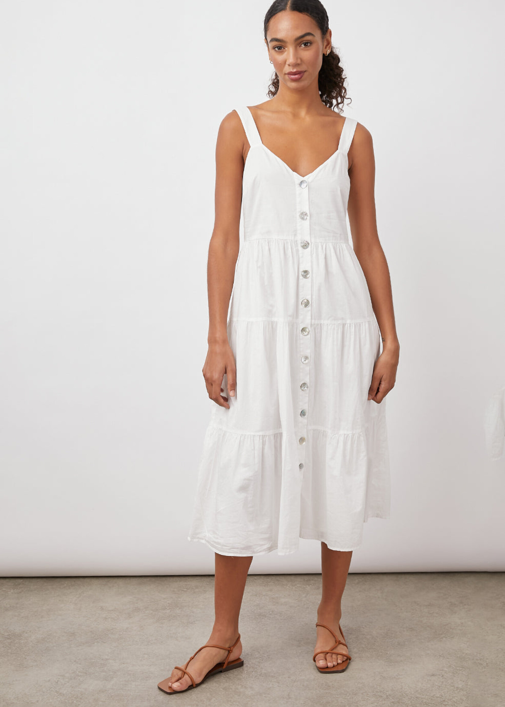 Rails Rails Violet Dress - White