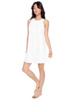 I love Tyler Madison Tyler Madison Sabrina Solid Satin Dress - Perle
