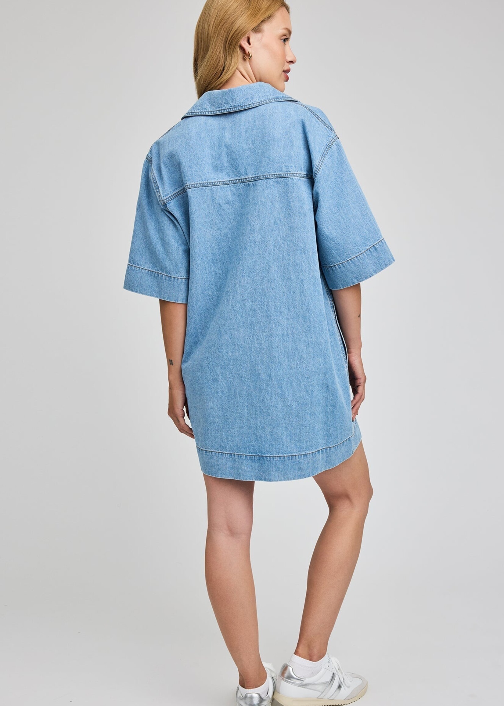 Gentle Fawn Robe Courte Evelina - Light Wash