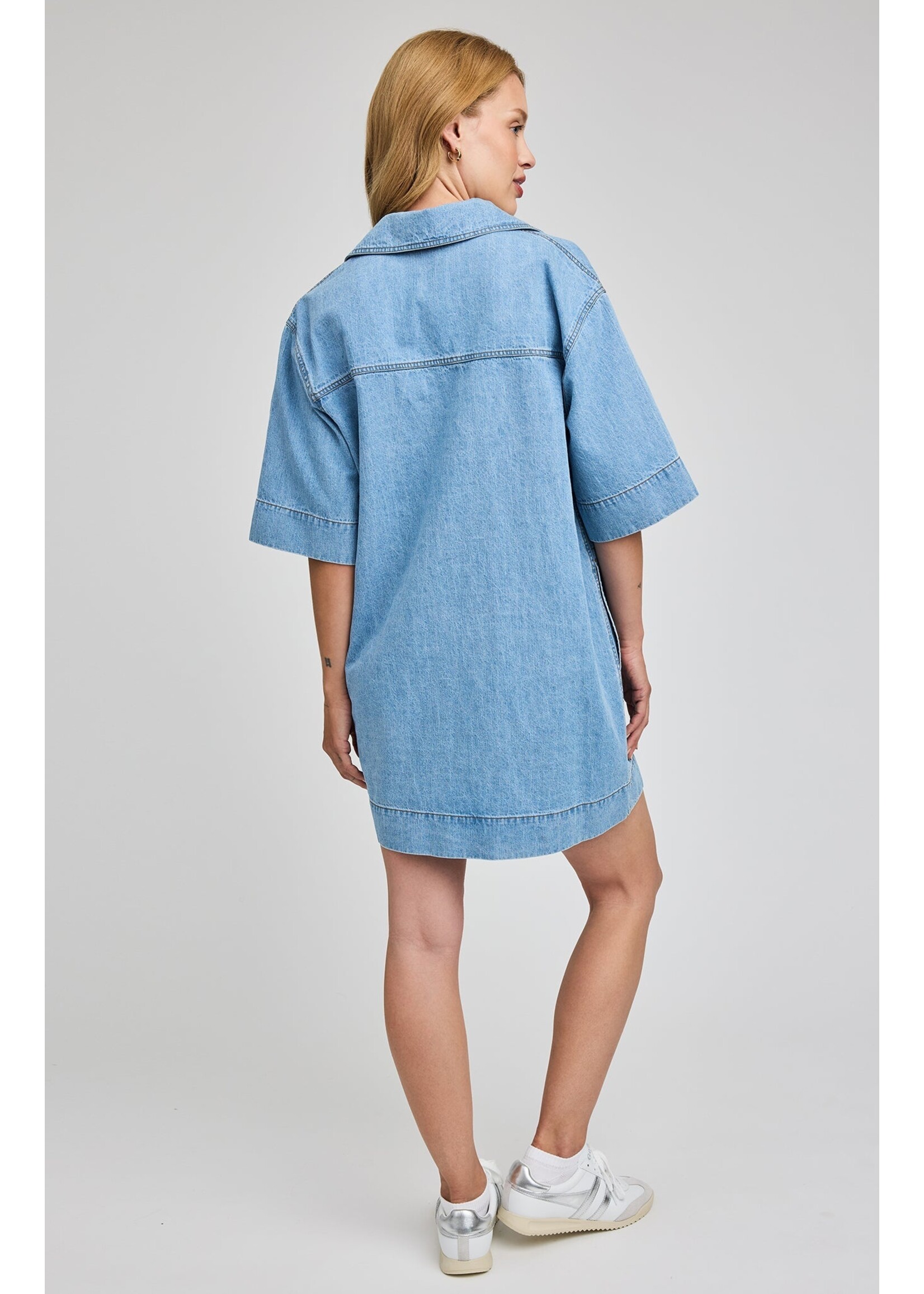Gentle Fawn Robe Courte Evelina - Light Wash