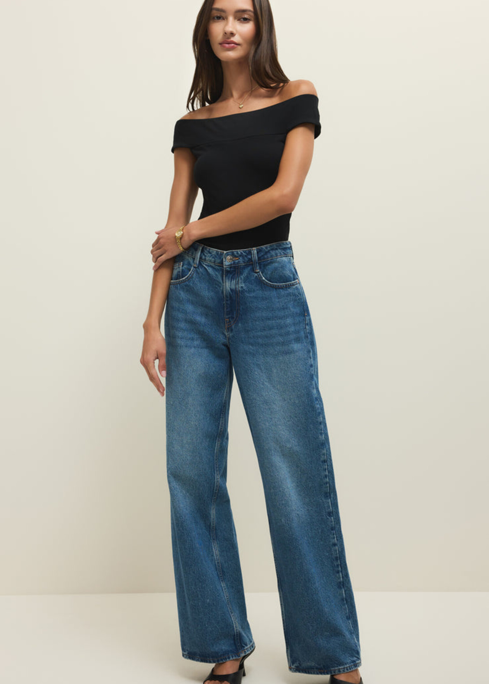 Z-Supply Z-Supply Off Shoulder Top - Black