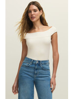 Z-Supply Z-Supply Off Shoulder Top - Cloud