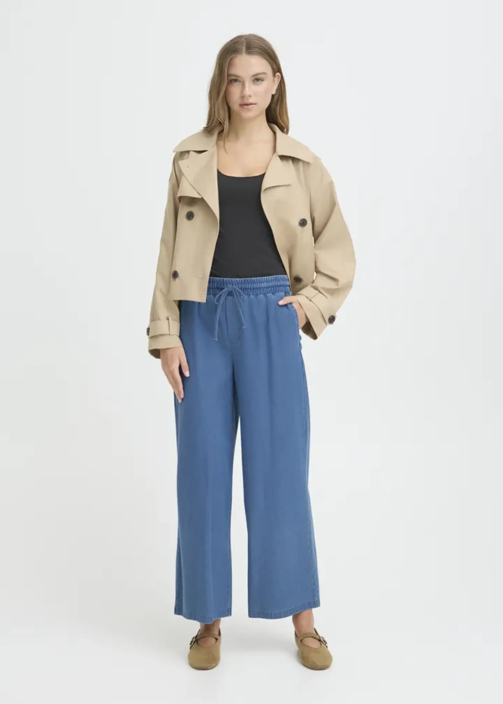 ICHI ICHI IHKate Denim Trousers - Medium Wash