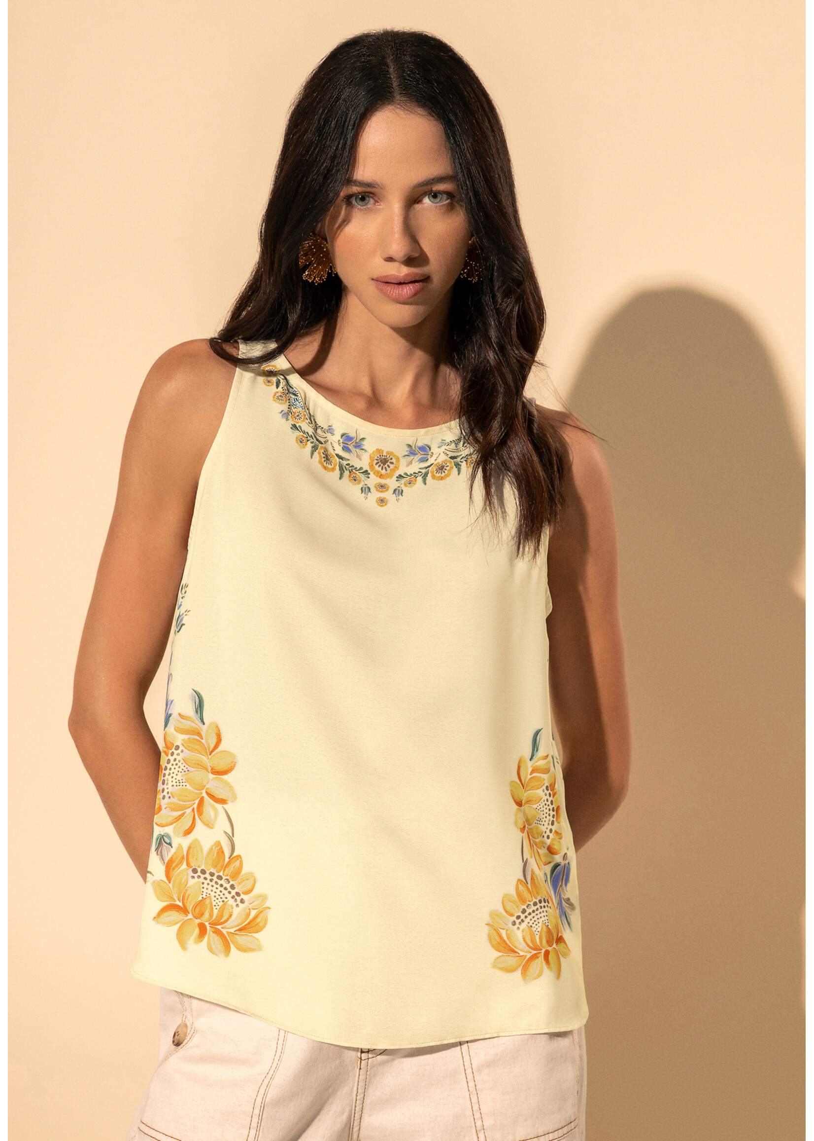Lez A Lez Lez A Lez Printed Blouse - Bege Alhambra