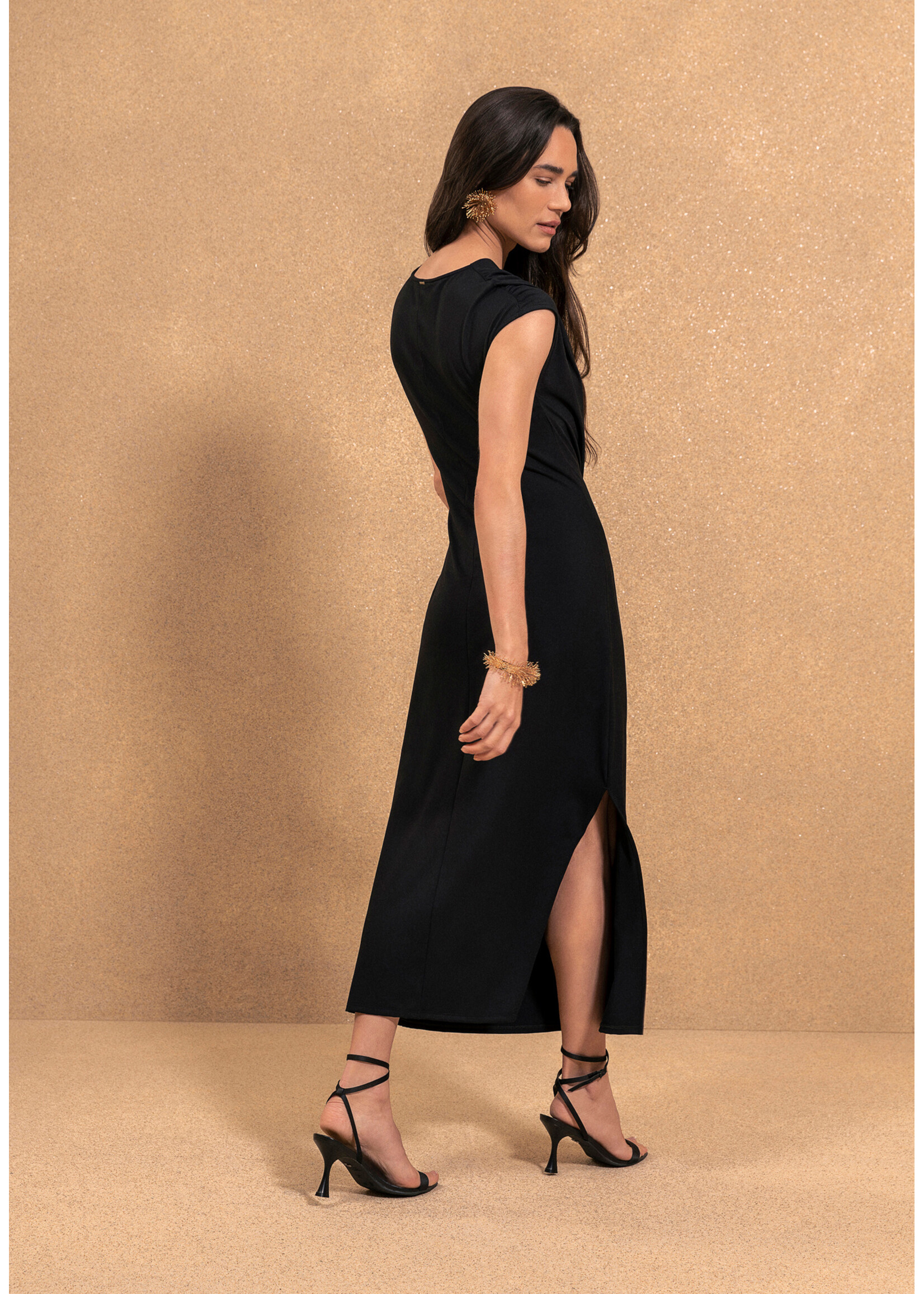 Lez A Lez Lez A Lez Robe À Perles - Noir Réactif