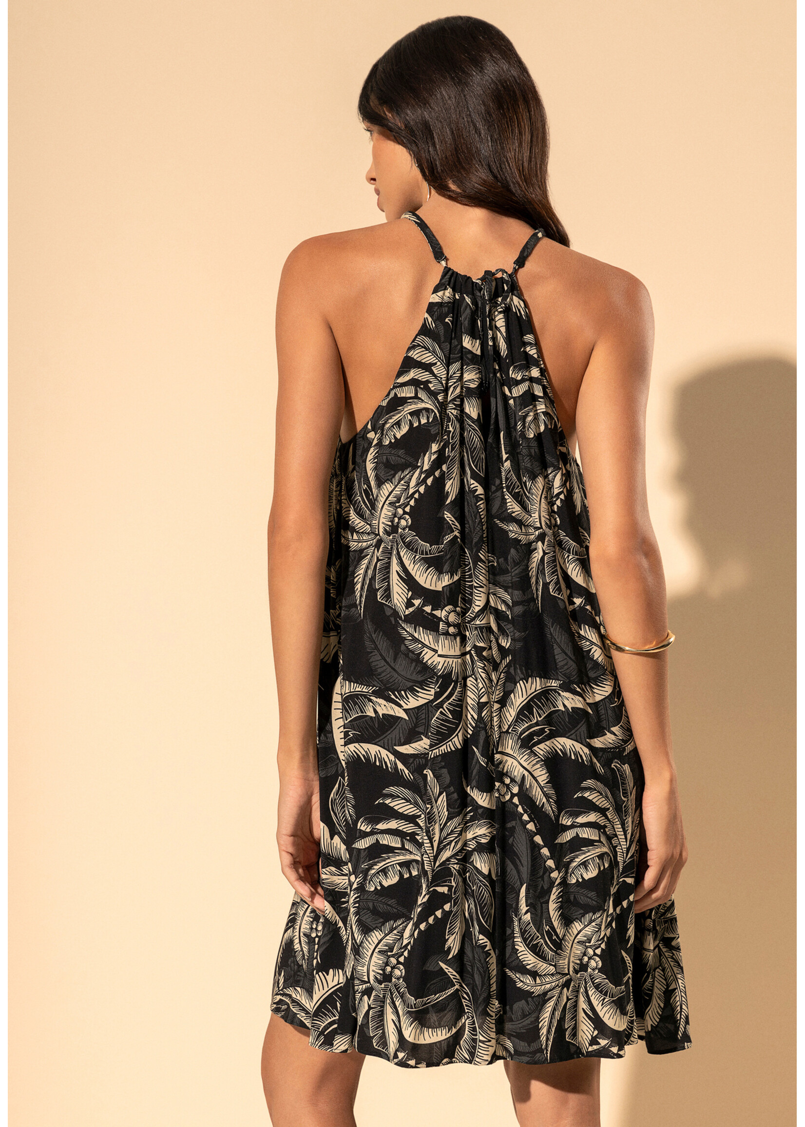 Lez A Lez Lez A Lez Robe Courte Imprimée - Coqueiro Preto