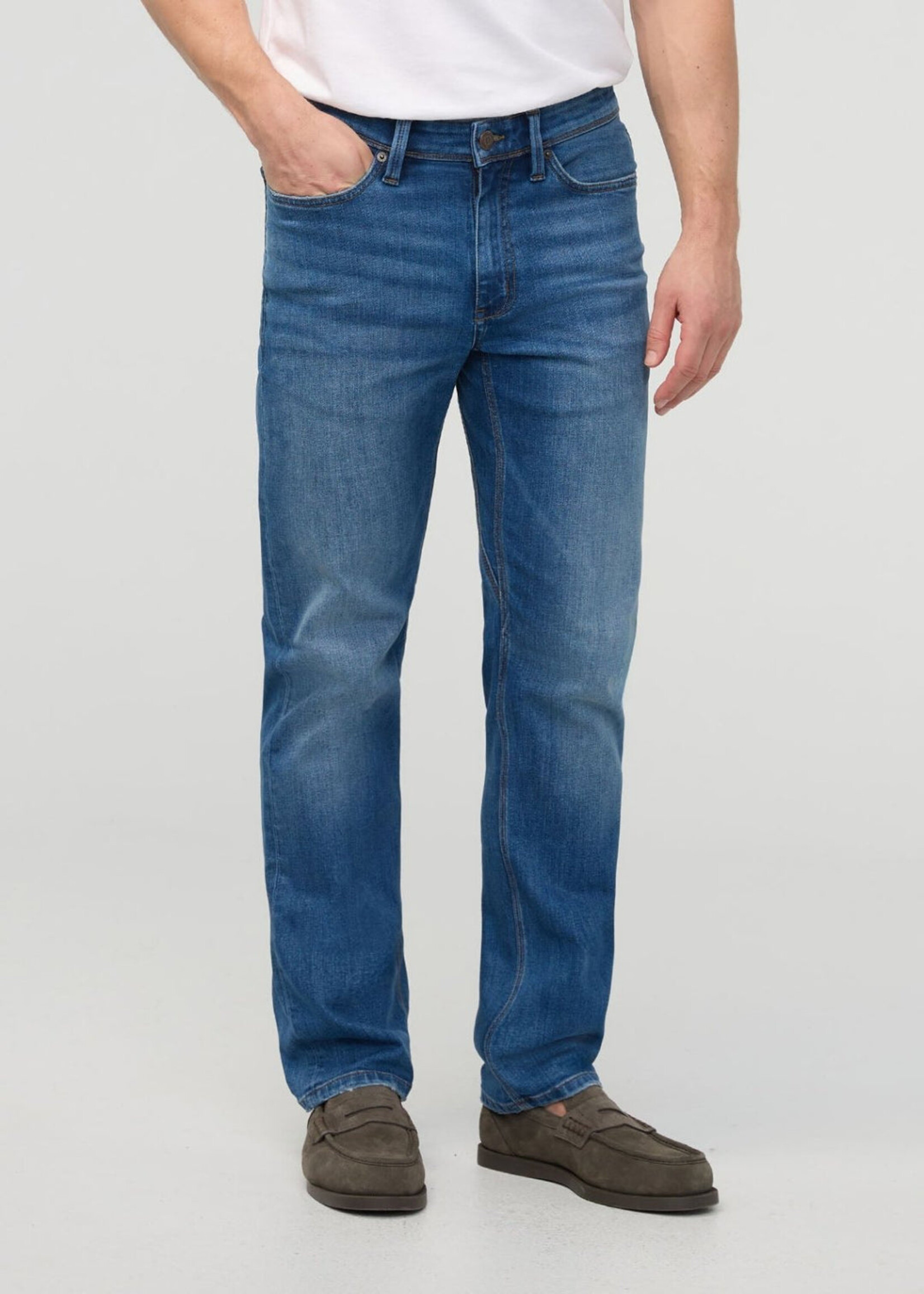 DU/ER DU/ER Denim Performance + Droit - Alpine Indigo