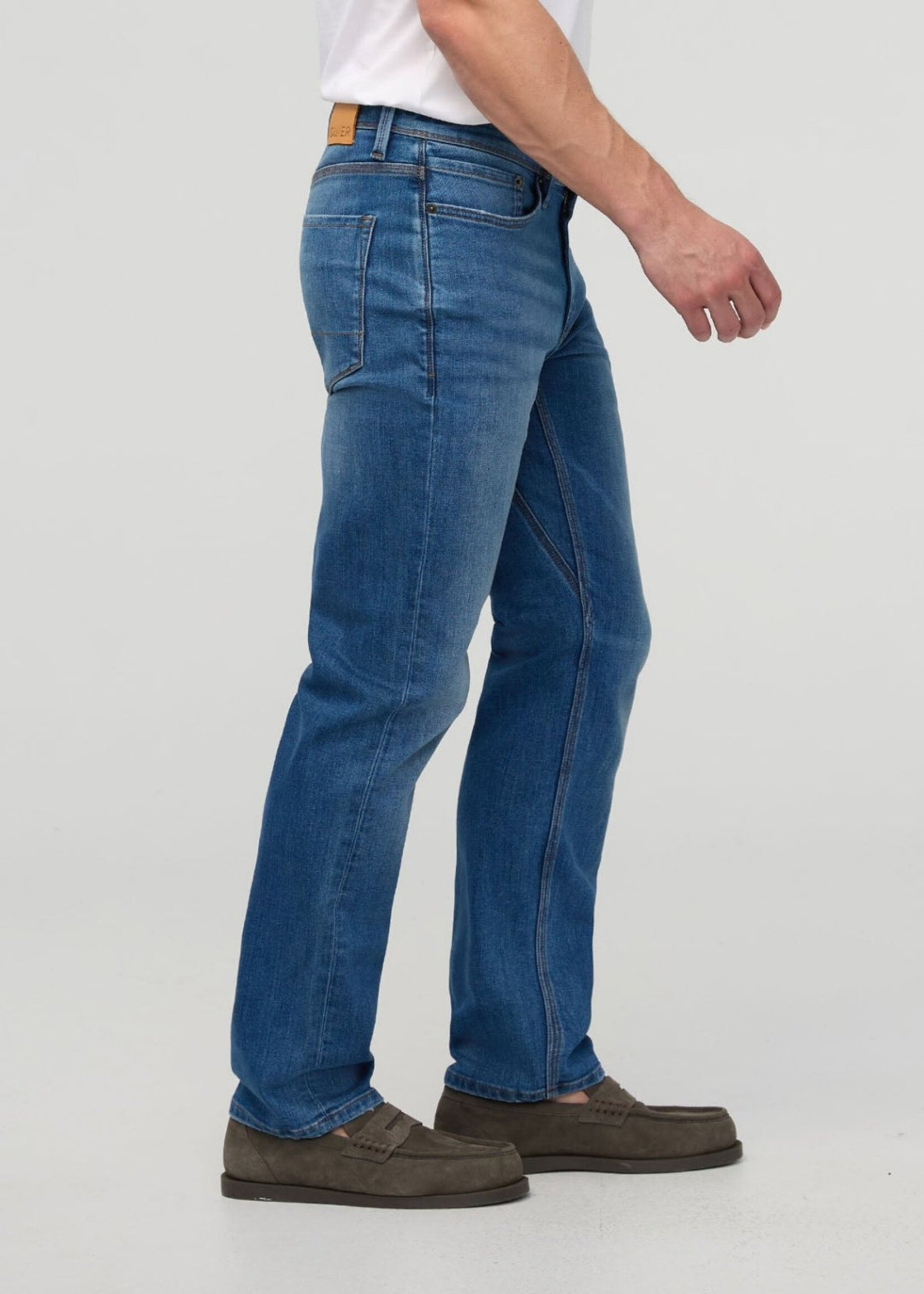 DU/ER DU/ER Performance Denim + Straight - Alpine Indigo
